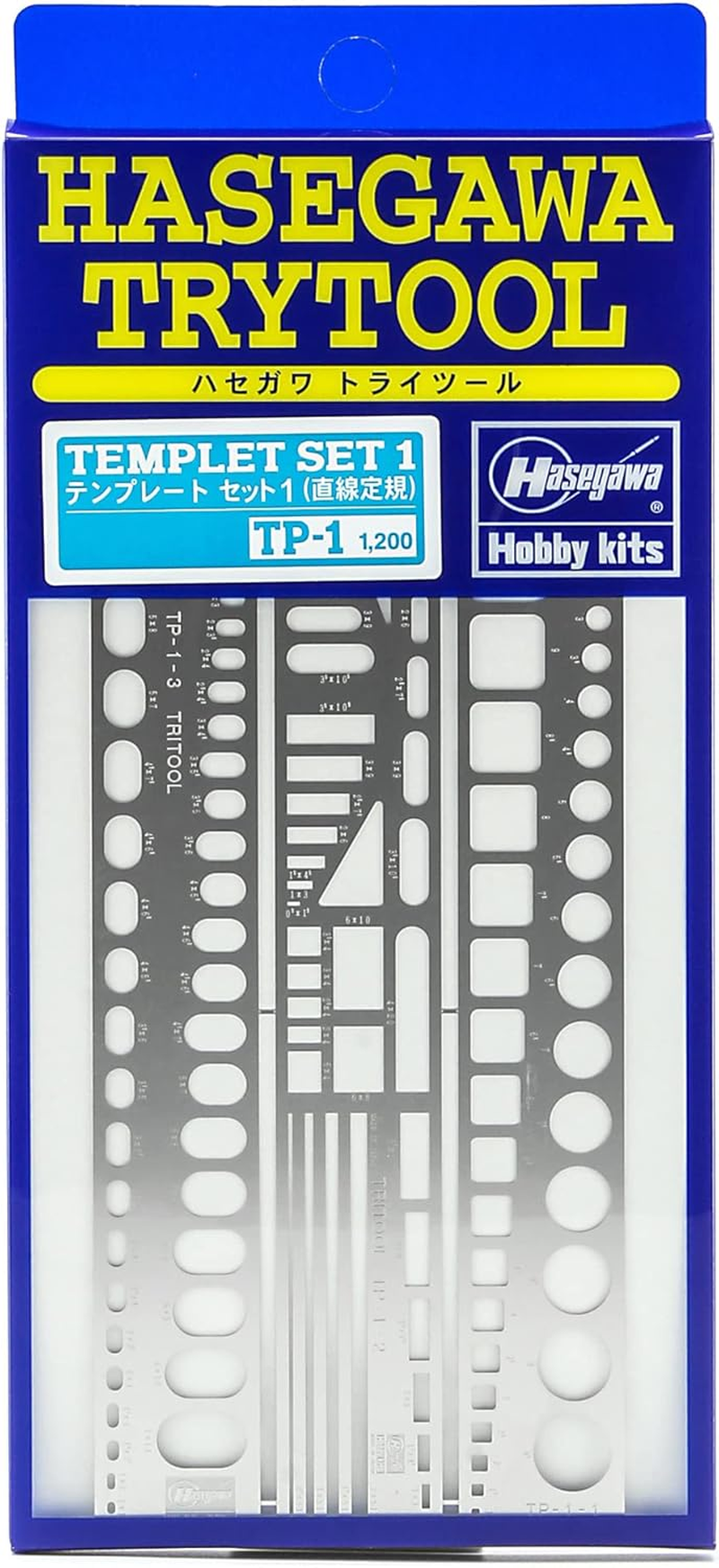 Hasegawa Try Tool Series Template One Straight Edge (TP1) image number 1
