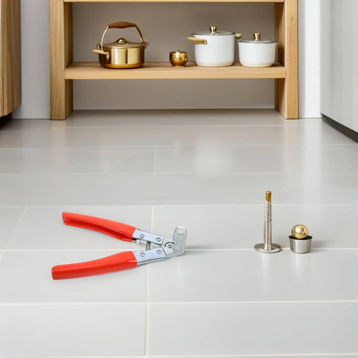 SHINYPASING Battery Terminal Spreader Pliers Zinc Alloy Clamp for Automotive Repair with Cleaning Teeth Portable Electrical Connector Tool for Mechanics and DIY Vehicle Maintenance image number 6