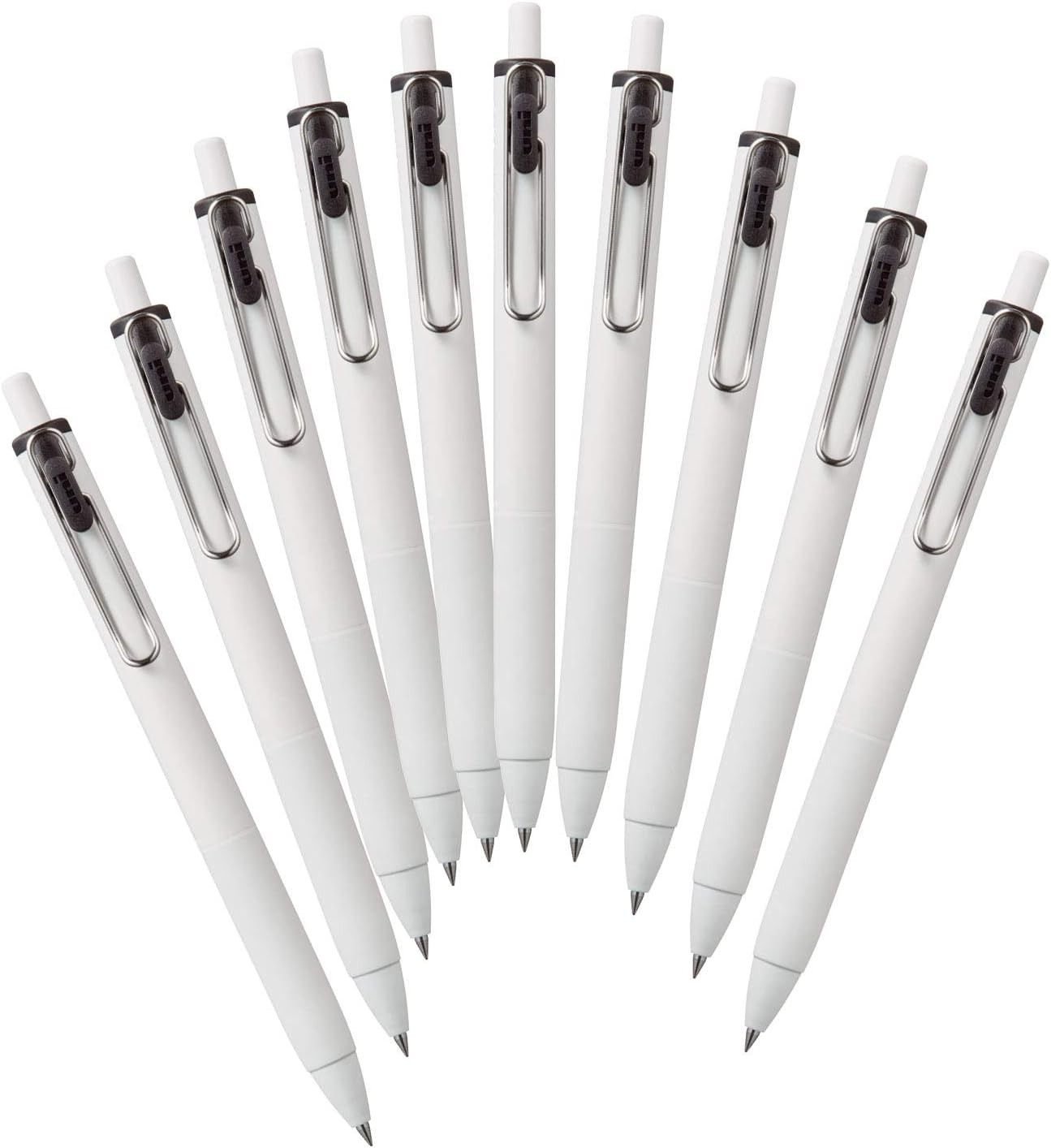 Mitsubishi Pencil Uni-Ball One Gel Ballpoint Pen, 0.5, Blue, 10 Pieces, Hako UMNS05.33