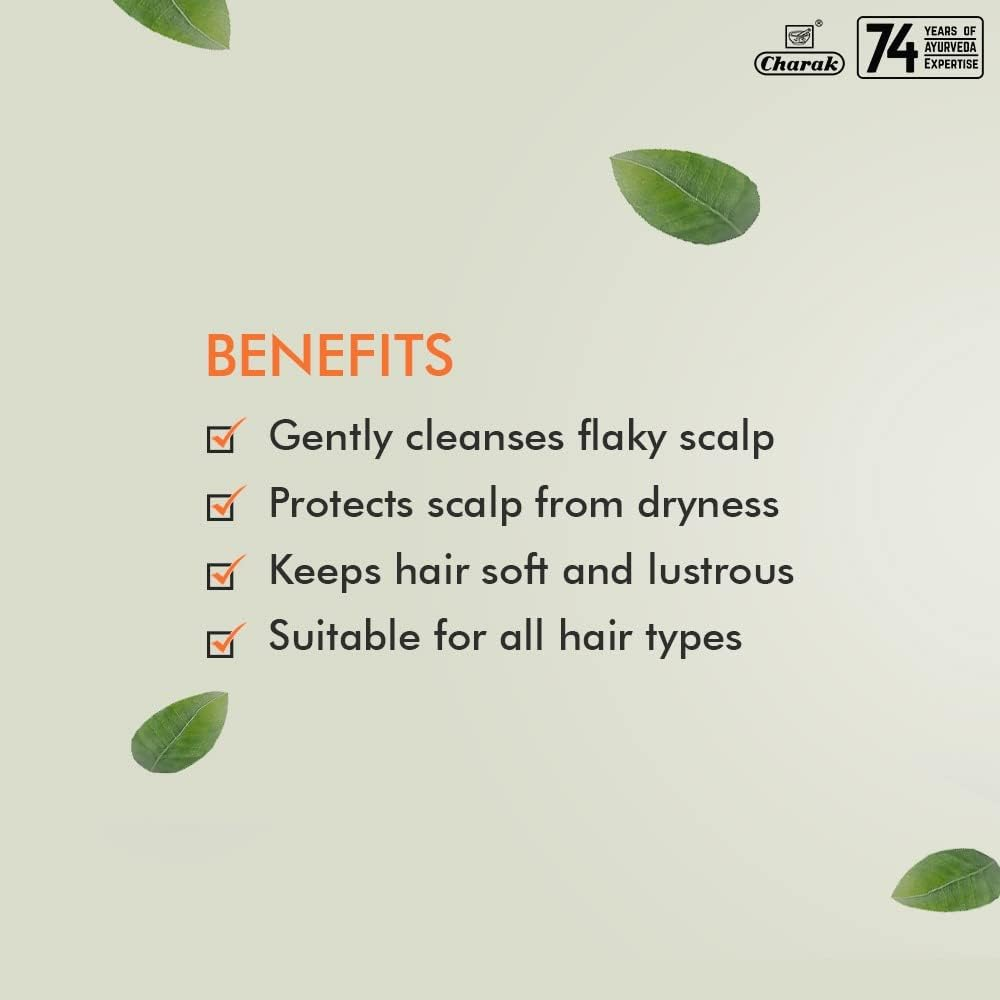 Charak Danil Shampoo Pack of 2 (2 * 100Ml) image number 2
