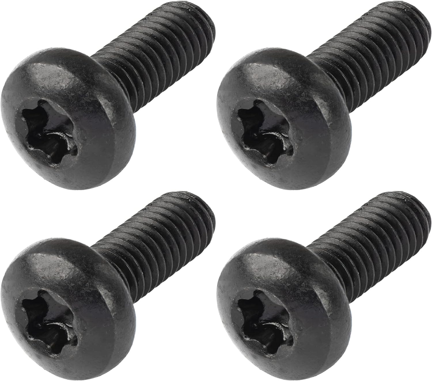 Black License Plate Screws for Lexus, Toyota, and Honda, Phillips Machine Pan Head 18-8, Stainless Steel, M6-1.0 X 16 Mm (Pack of 4) image number 4