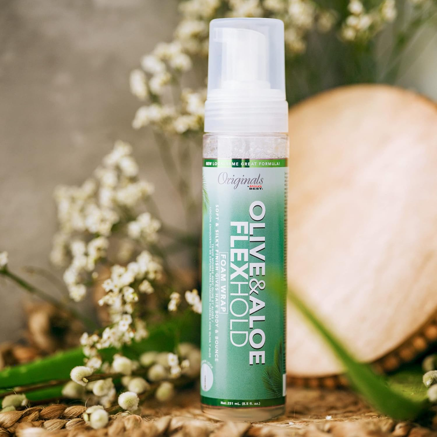 Africa'S Best Org Olive Oil Foam Wrap Lotion, 8.5 Ounce image number 3