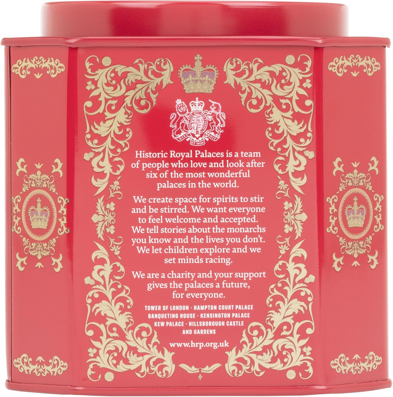Harney & Sons Royal English Breakfast Herbal Tea Historic Royal Palaces Tin of 30 Sachets image number 3