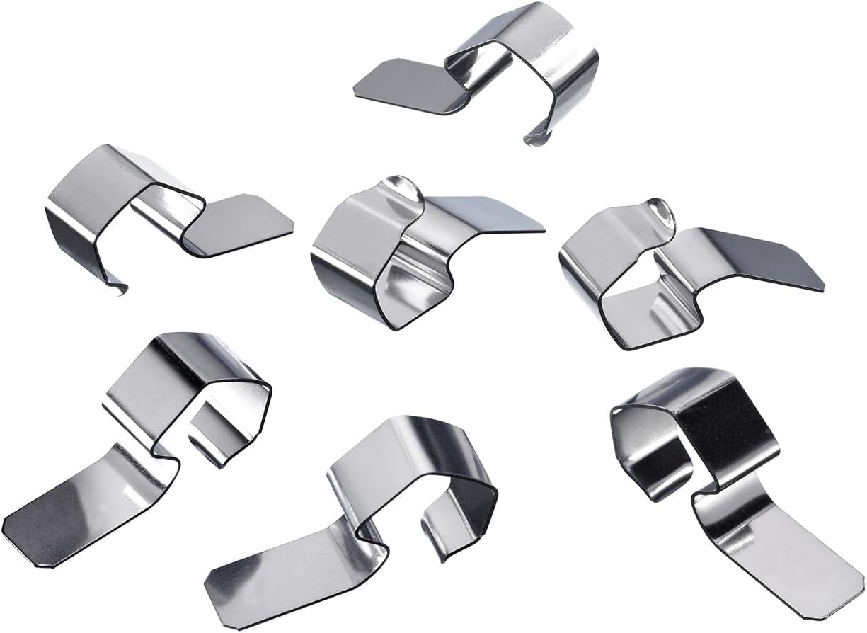 Westmark 24 Lid Clips, Suitable for All round Rim Preserving/Preserving Jars, Steel, Silver, 407522E3 image number 4