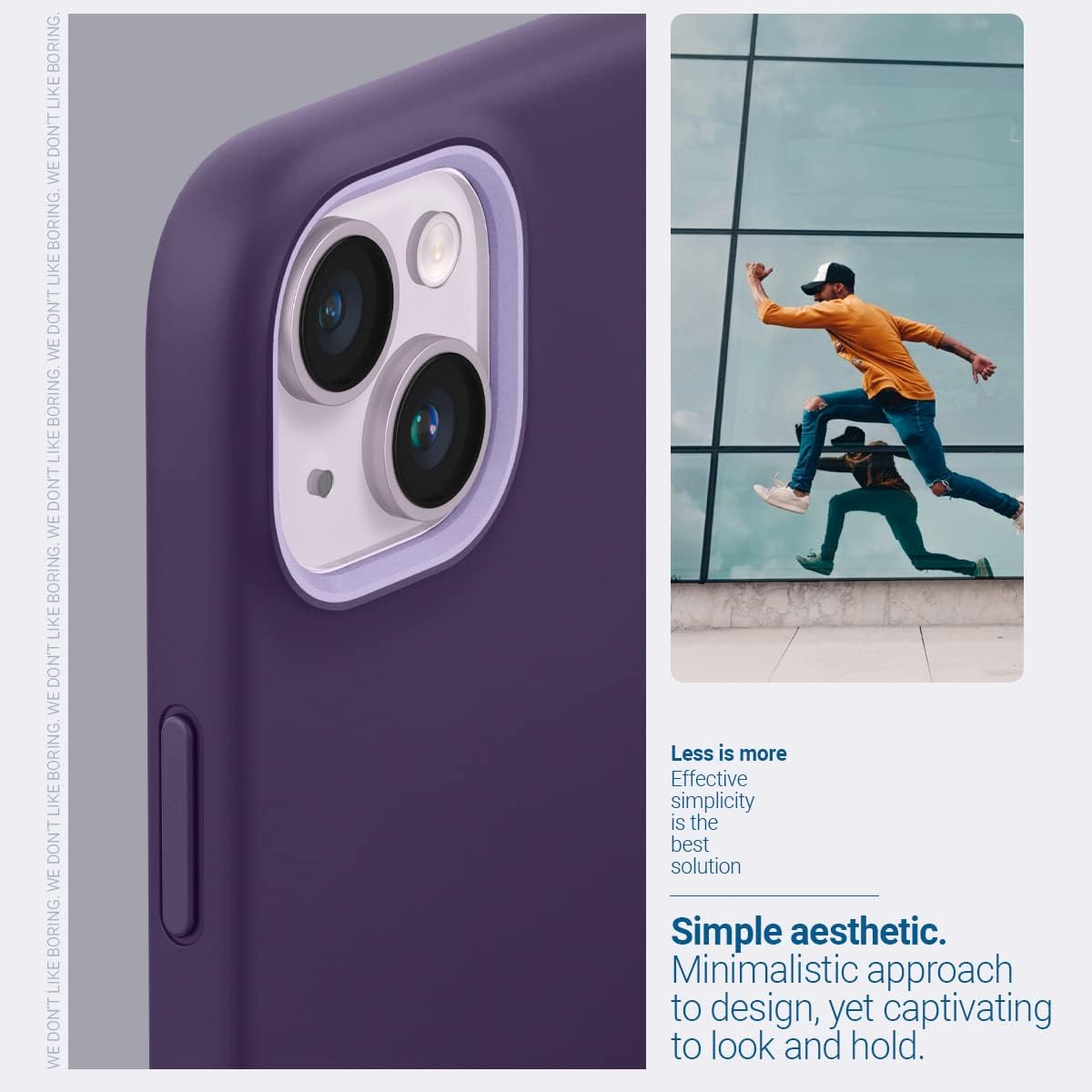 Caseology Nano Pop 360 Case for Iphone 14 - Grape Purple image number 2