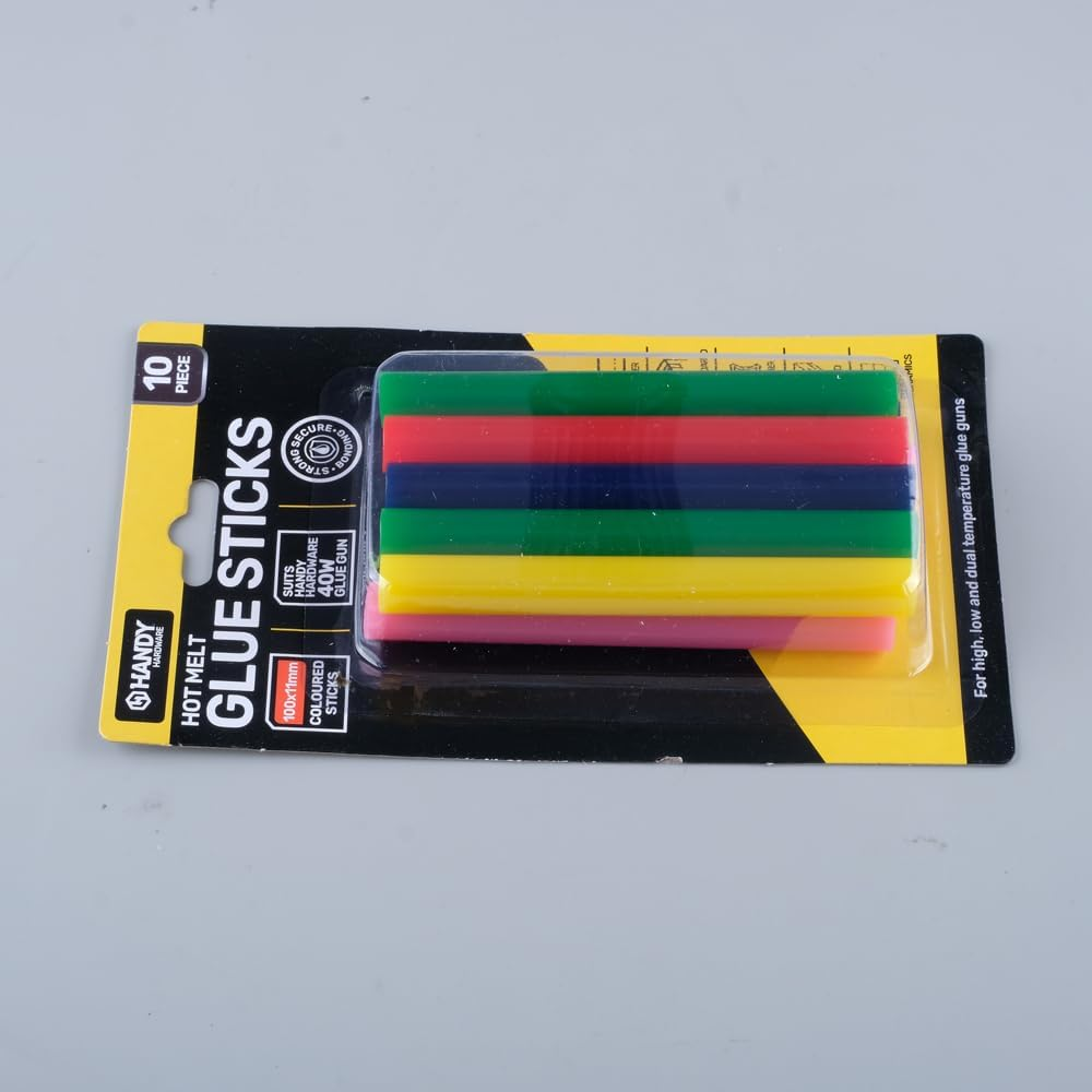 Handy Hardware Hot Melt Colored 10W Glue Gun Sticks, 100 X 7 Mm (Pack of 20) image number 2