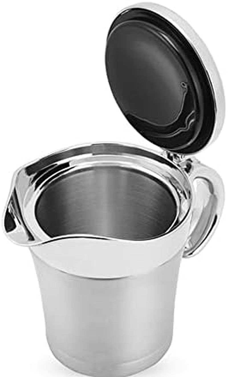 450Ml Gravy Boat Stainless Steel Body &ndash; Double Insulated Jug Ideal for Gravy, Custard & Cream