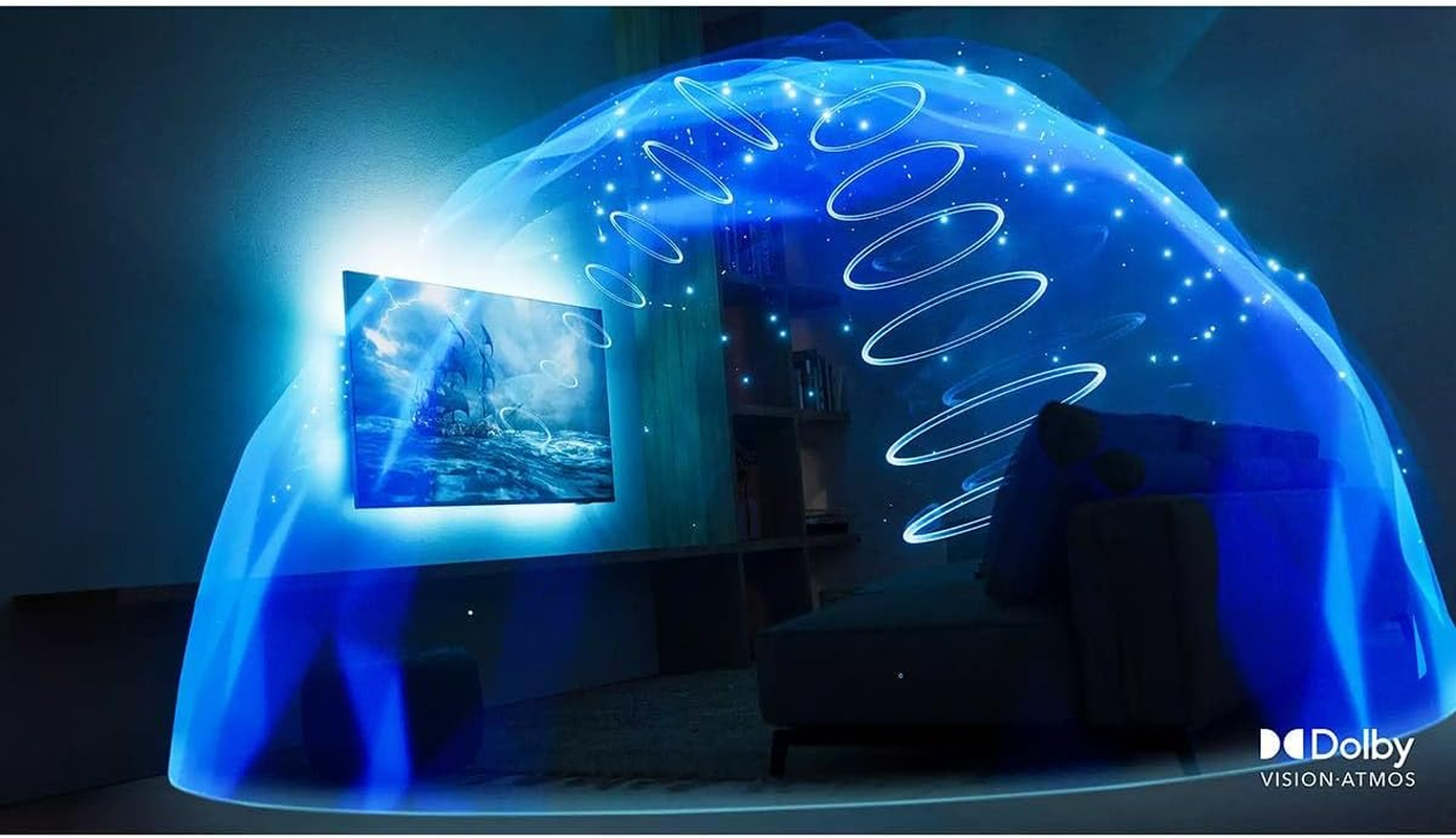 Philips 7100 Series 55 Inch 4K UHD LED Google Smart TV, Dolby Vision & Dolby Atmo, 55PUT7129/98 image number 4