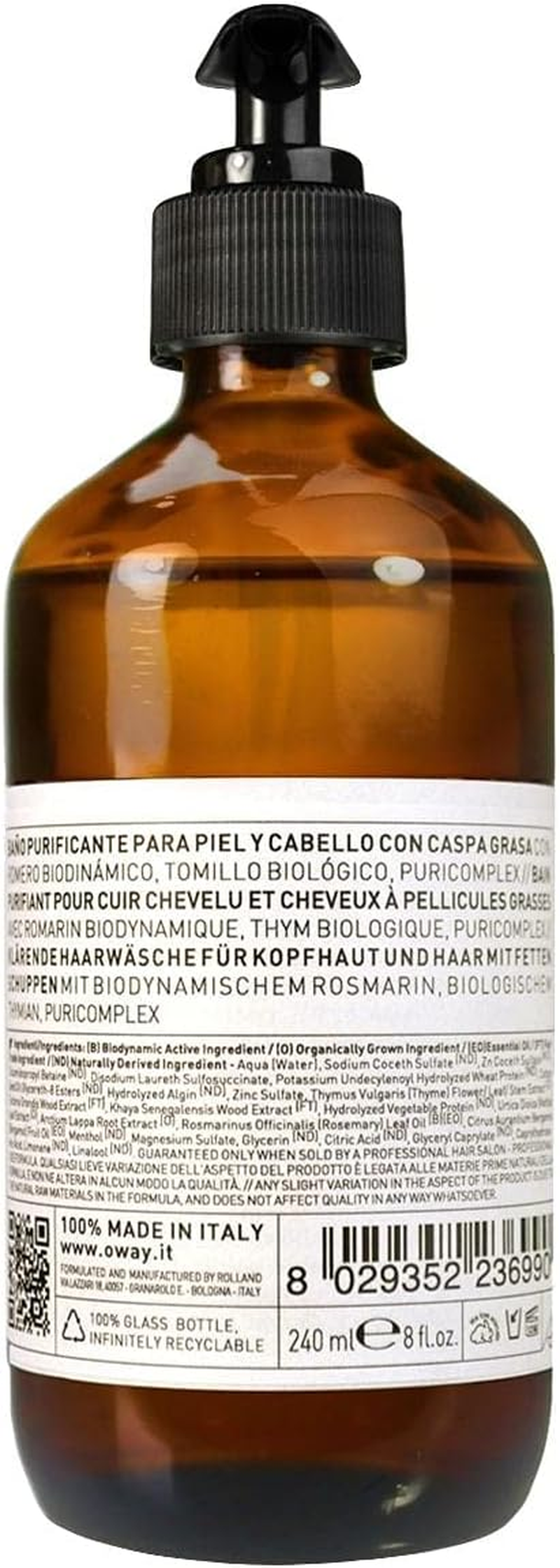 Purifyng Hair Bath - Oily Scalp 240 Ml