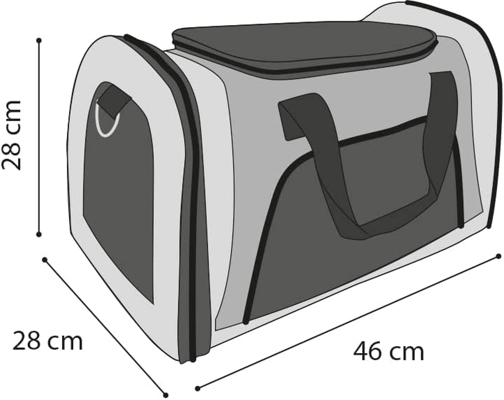 Flamingo Martha Cat Carrier 46 X 28 X 28 Cm image number 3