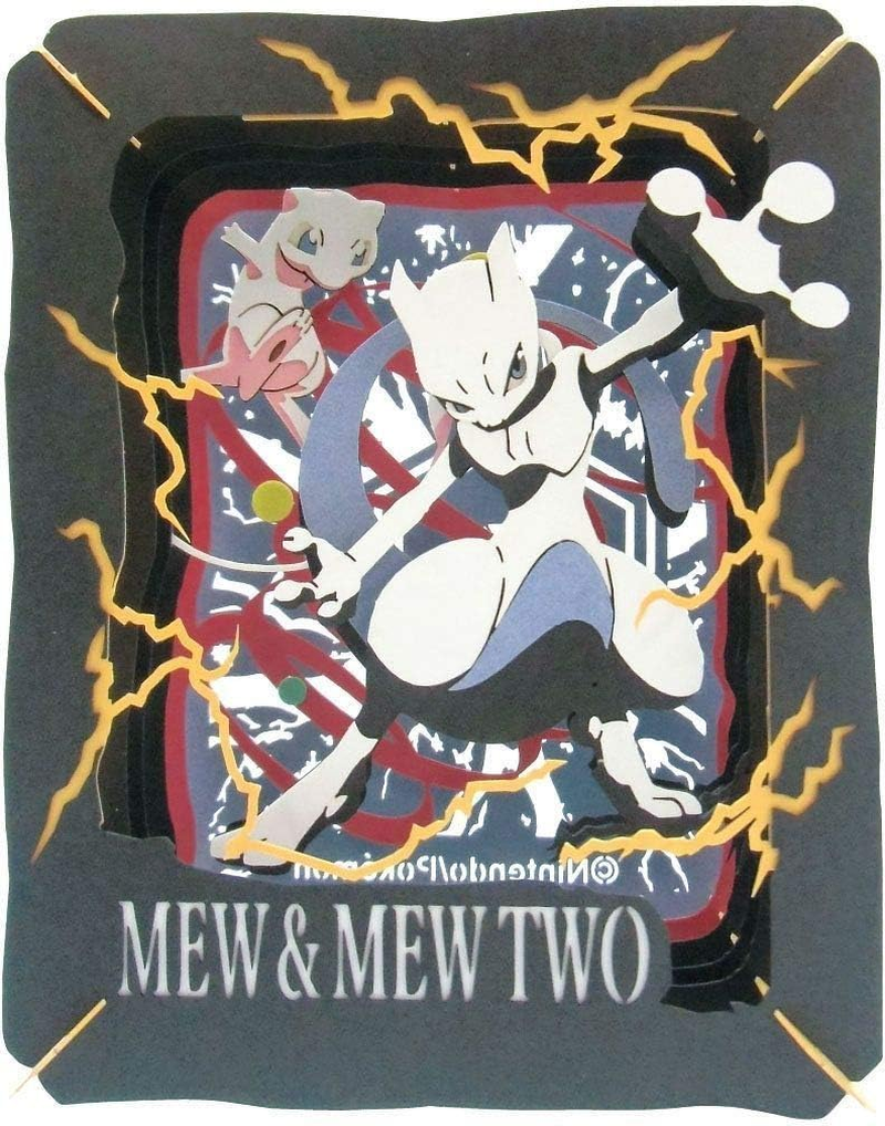Pok?Mon Mew & Mewtwo Paper Theater image number 3