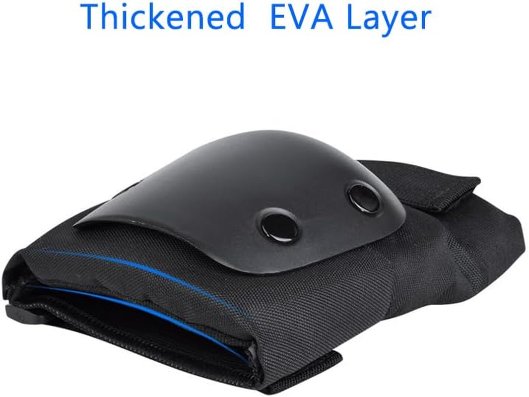 Kids Knee Pads Elbow Pads Wrist Guards 6 in 1 Protective Gear Set for Inline Roller Skating Skateboarding Scooter BMX Etc. image number 5