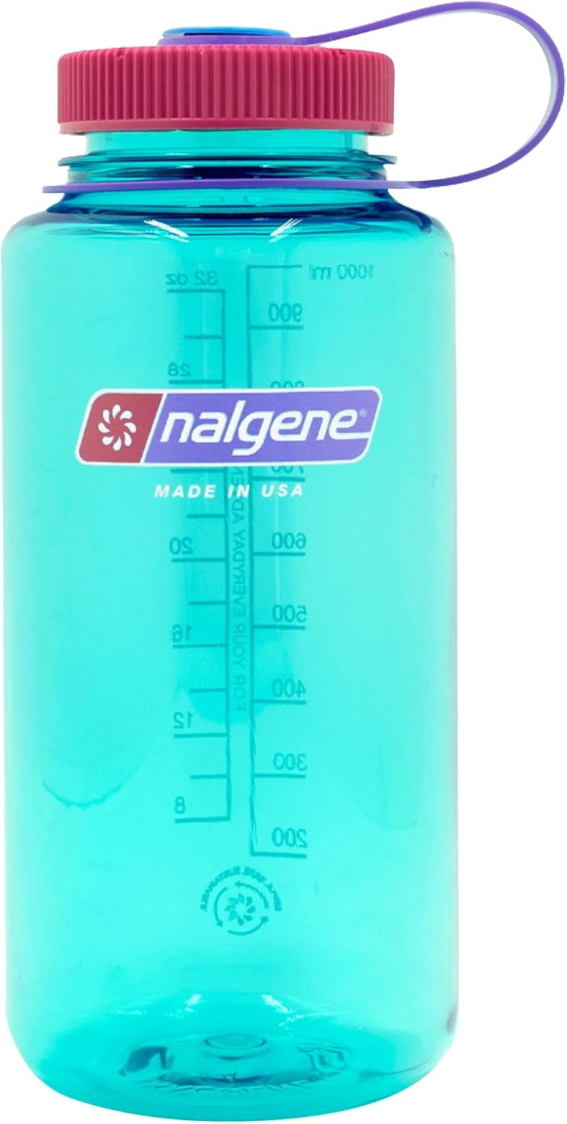 Nalgene Sustain 32 Oz. Wide Mouth Water Bottle - Clear image number 6