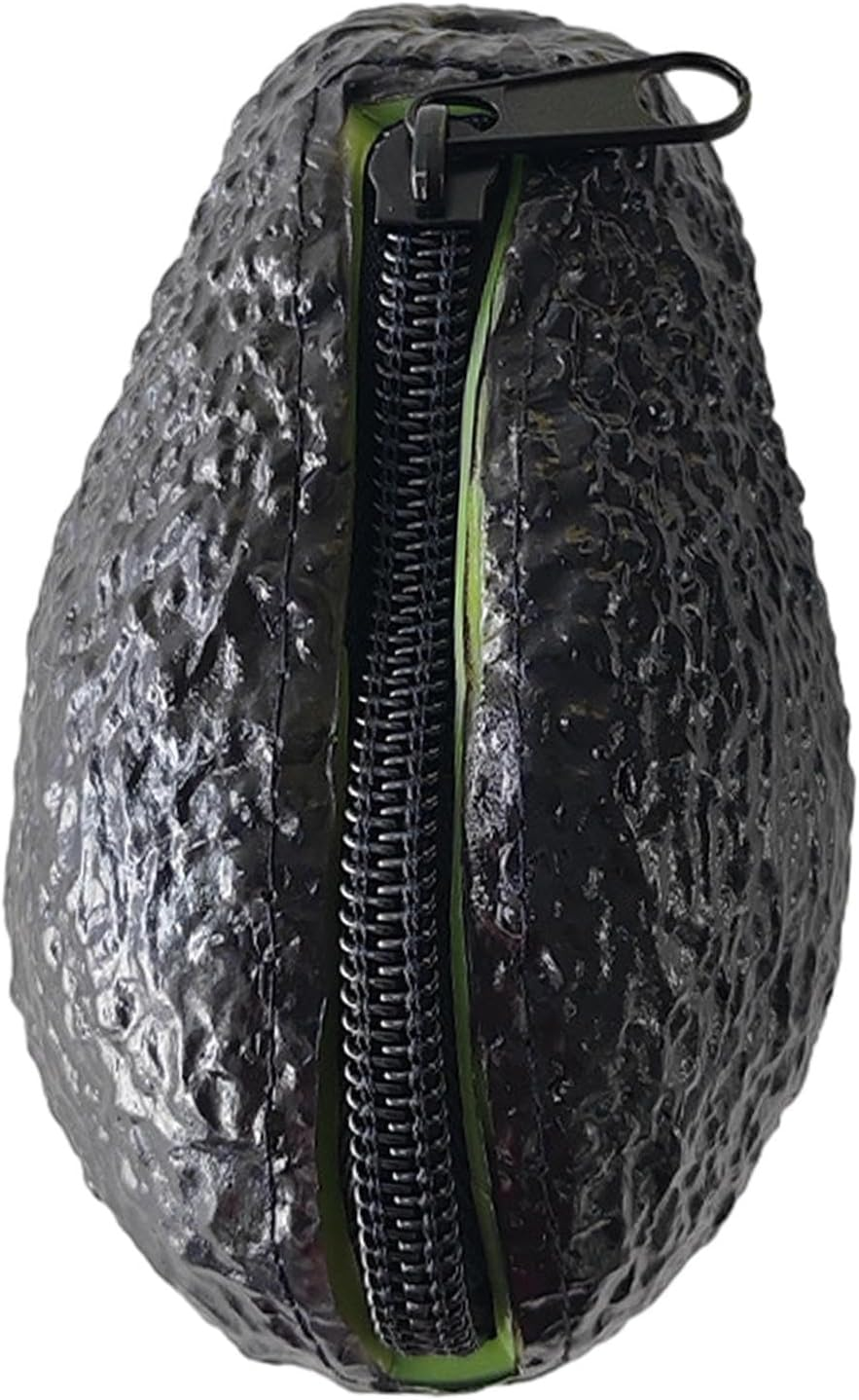 Fruit Coin Purse Portable with Zipper Change Pouch for Street Travel Party image number 4