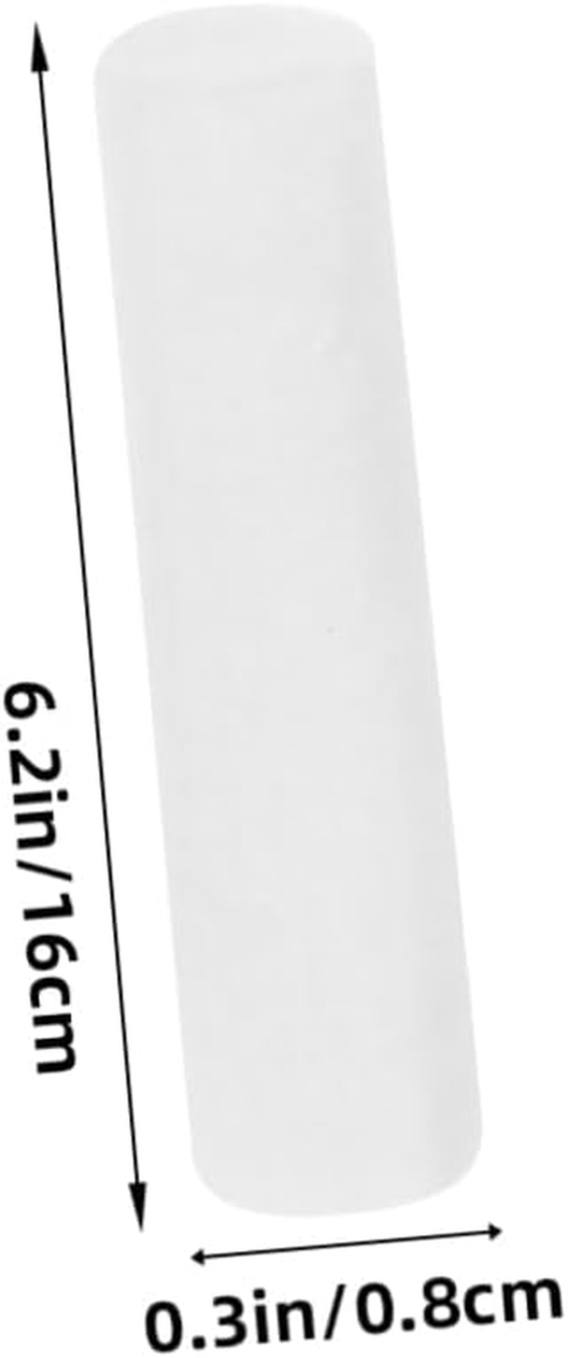 Didiseaon 50Pcs High Absorbent Cotton Rolls for Dental Use Medium 1.5X3/8 Inches Disposable Absorbent Cotton Rolls for Mouth and Nose Bleed Relief image number 2