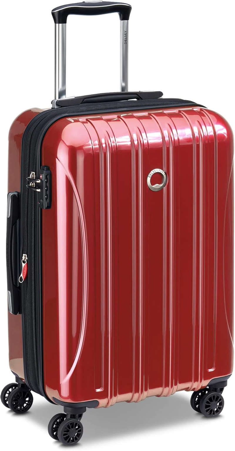 DELSEY PARIS Helium Aero Hardside Expandable Luggage with Spinner Wheels, Brick Red, Carry-On 21 Inch, Helium Aero Hardside Expandable Luggage with Spinner Wheels - Cobalt Blue image number 5