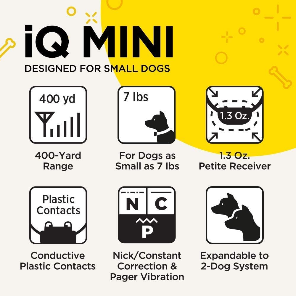 Dogtra Iq Mini Additional Receiver Rechargeable Waterproof Mini Remote Dog Training E-Collar image number 6