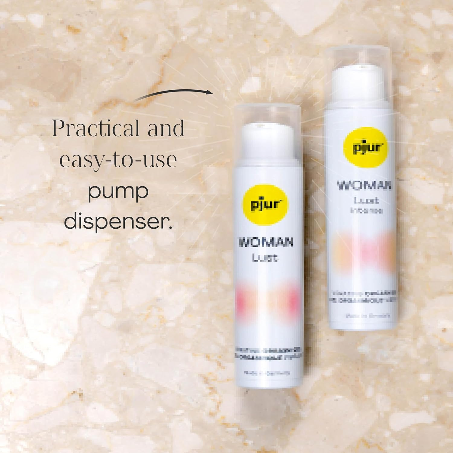 Pjur WOMAN Lust 15Ml &ndash; Water-Based Clitoral Stimulation Gel, Long-Lasting Sensation, Premium Natural Ingredients