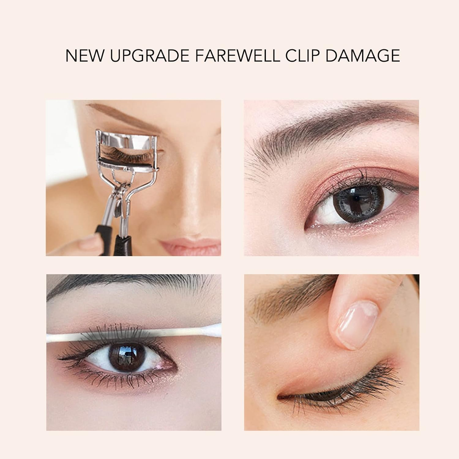 Xiuganpo Heated Lash Curler Micro Circuit Board Temperature Control Eye Makeup Tool 24H Lasting Effect Ideal for Eye Makeup Enthusiasts Type C Charging (Cyan) image number 5