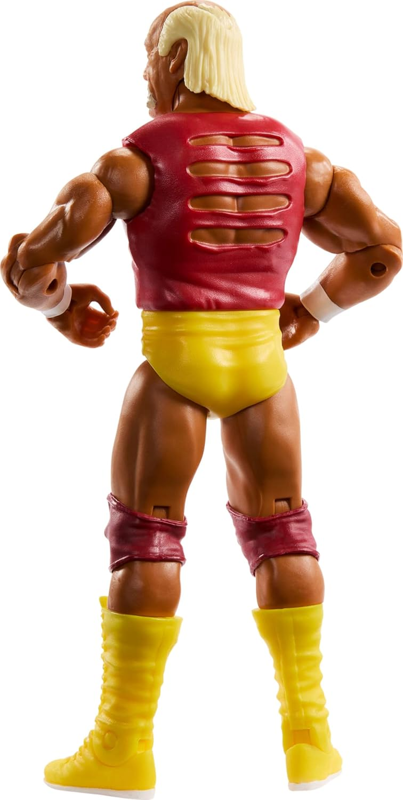 Mattel WWE Action Figure, 6-Inch Collectible Hulk Hogan with 10 Articulation Points & Life-Like Look image number 5