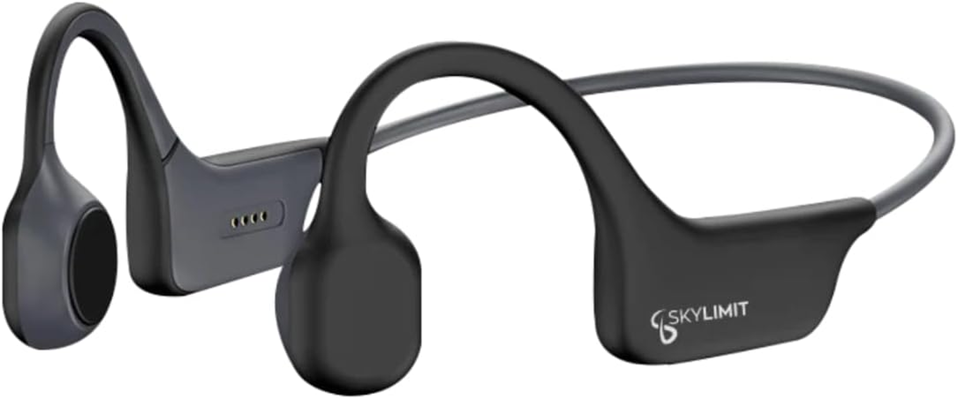 Sky Limit Openrun Bone Conduction Sports Headphones, Bluetooth Wireless Earphones with Mic, 8H Playtime, Open-Ear Waterproof Headset for Running, Workout, Driving (Cosmic Black) image number 6