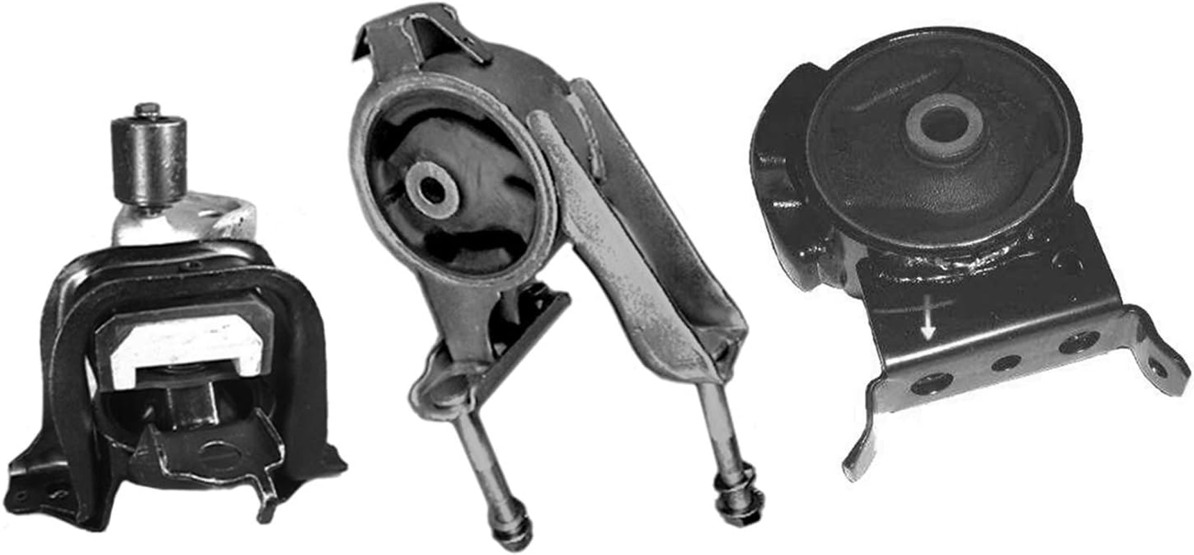 Toyota Echo 99-05 1.3L, 1.5L Engine Mount Set image number 3