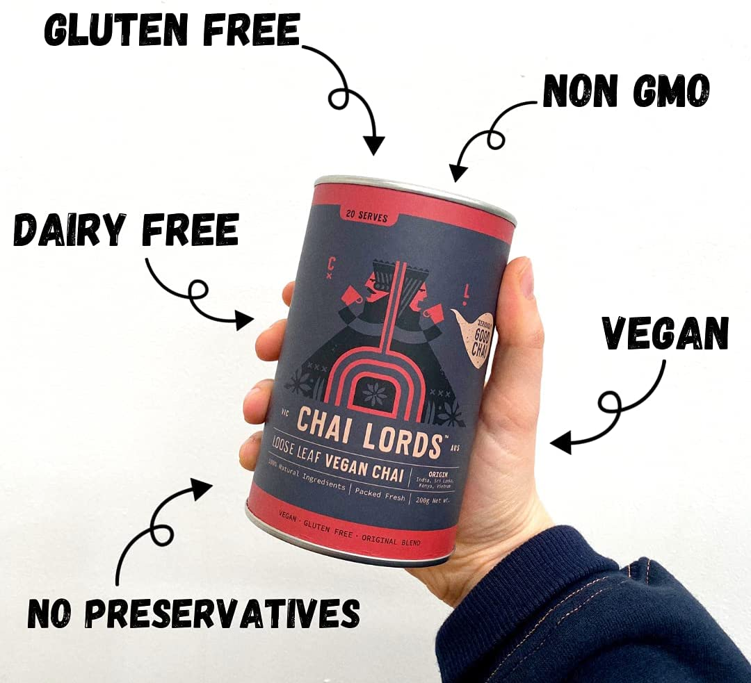 Chai Lords Chai Lords Loose Leaf Vegan Chai, 200 G, Chai image number 4