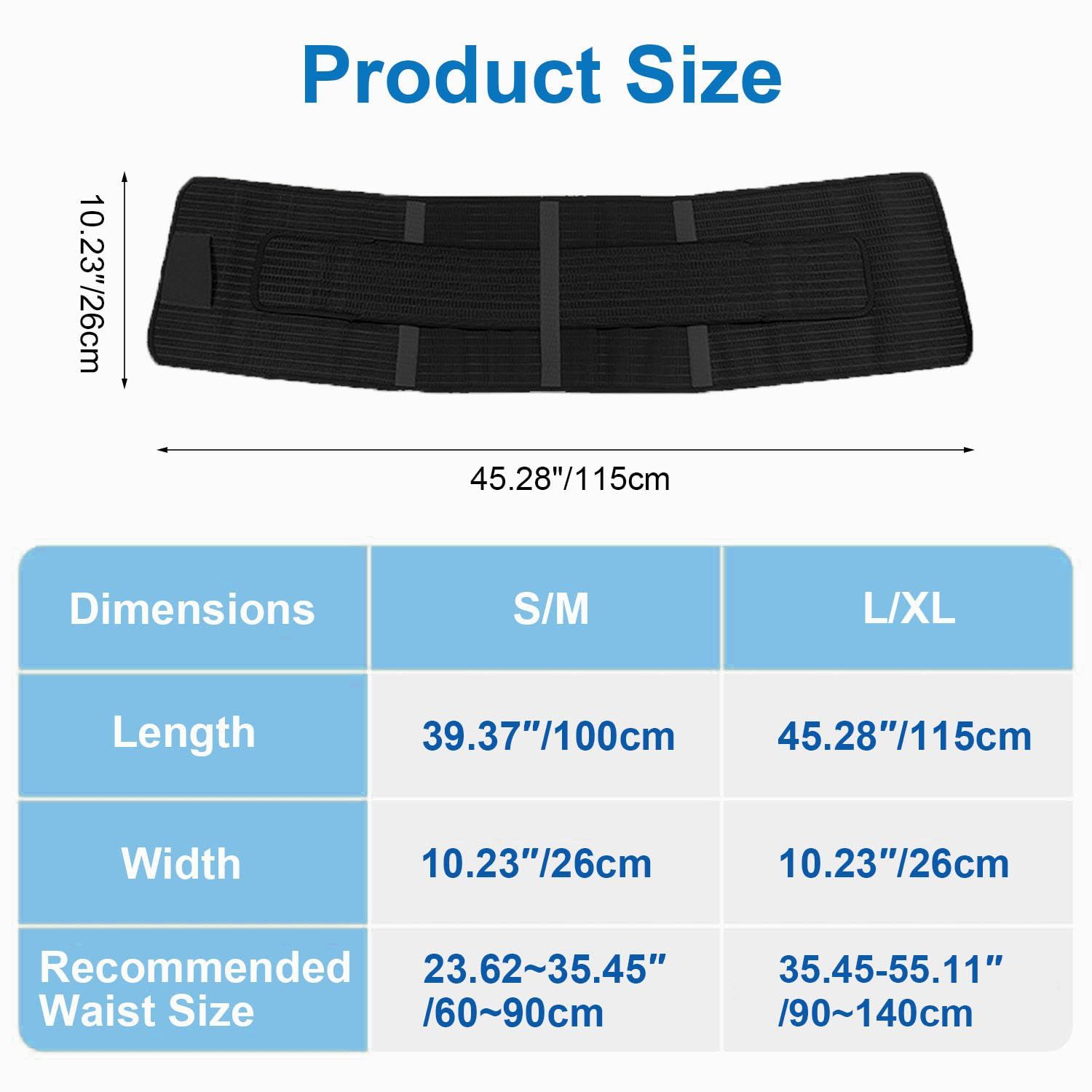 OWNKING Postpartum Belly Band, Adjustable Abdominal Binder with Upgraded Lumbar Support, Post Surgery Belly Wrap, Double Compression Natural Delivery & C Section Recovery Waist Pelvis Belt, L/XL image number 6