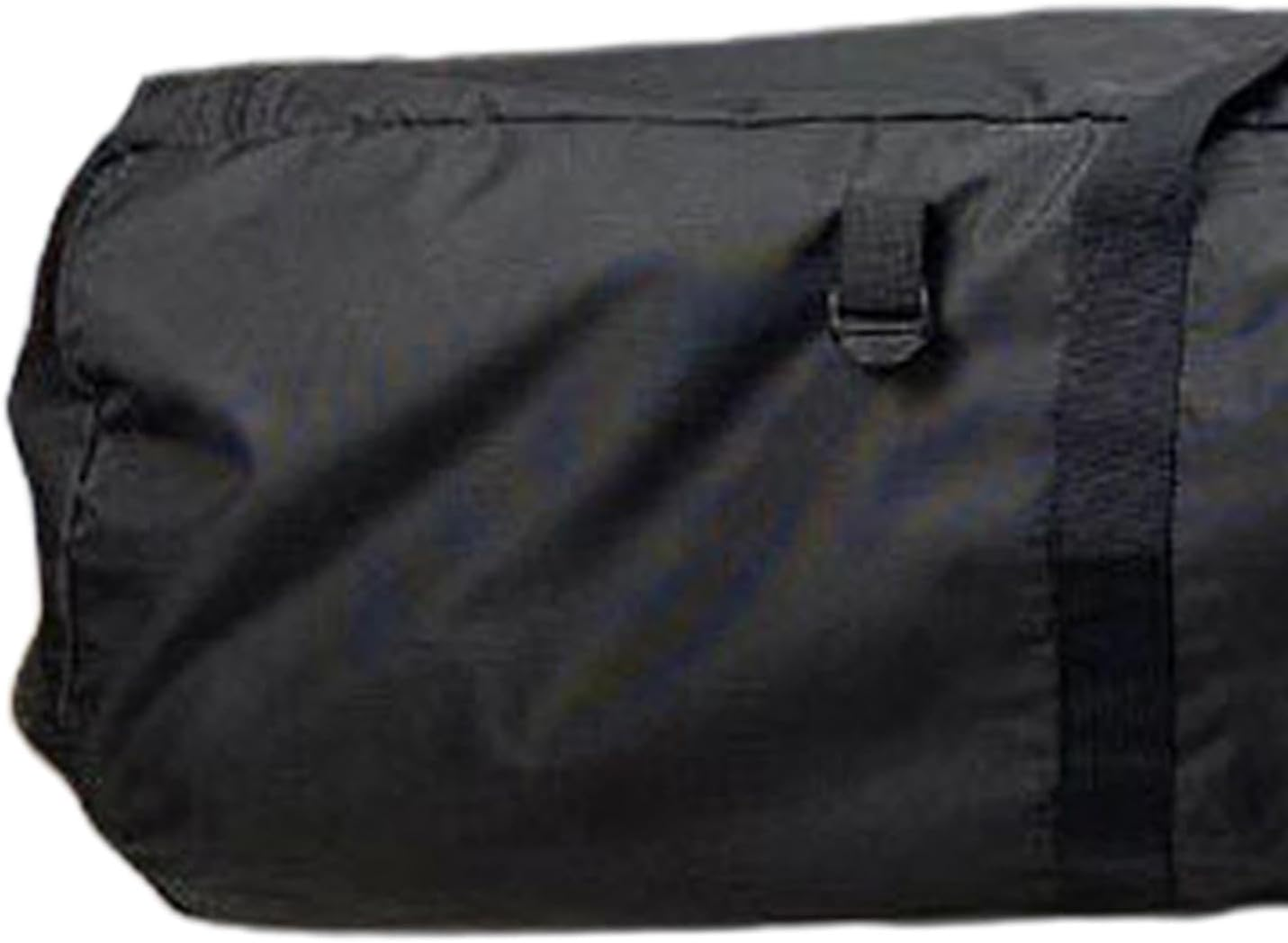 Eigell Camping Tent Storage Bag Tote with Adjustable Webbing Buckles 43Inchx15Inchx15Inch Folded Handbag Organizer for Barbecue Picnics Backpacking, Black image number 4