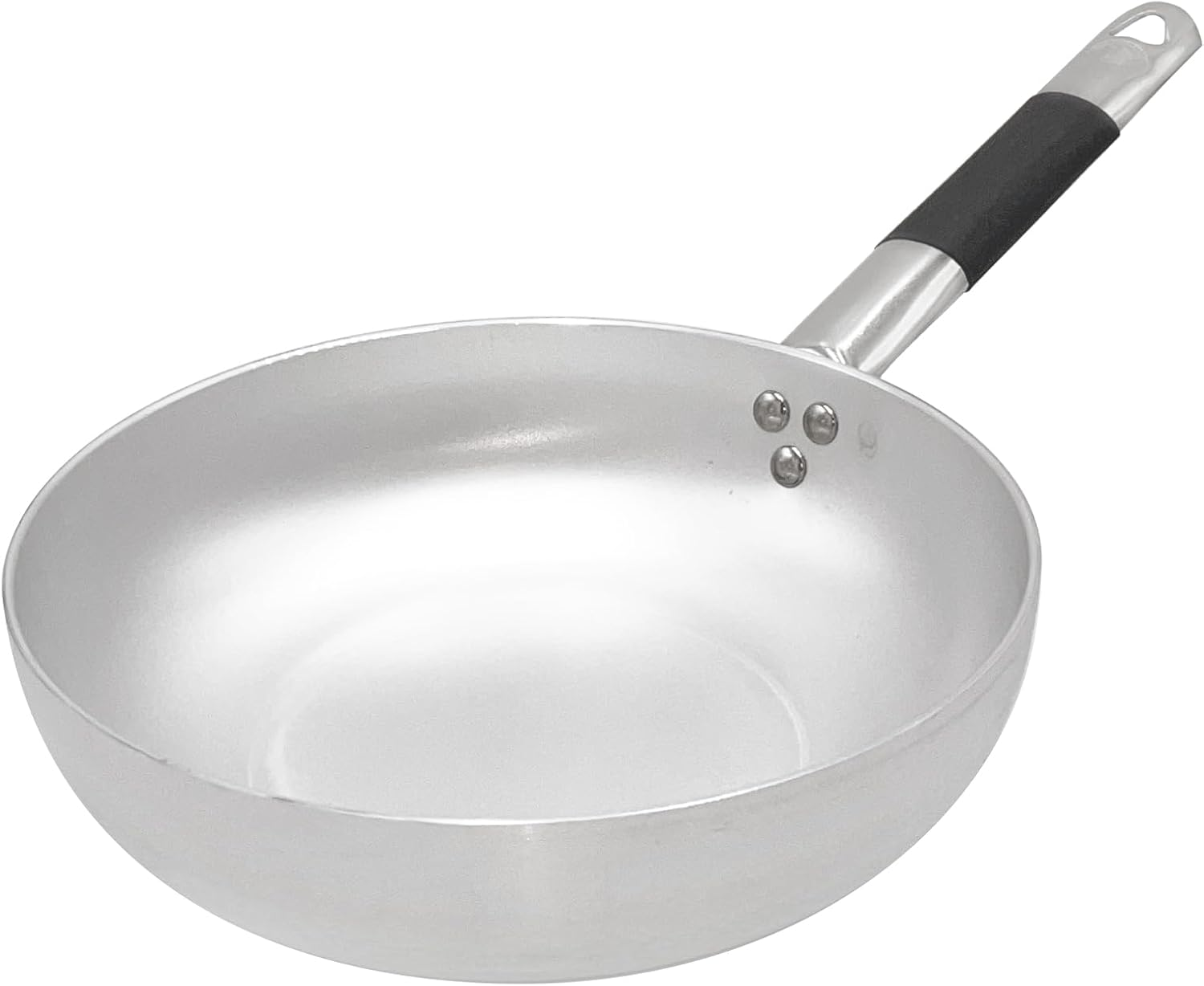 Pentole Agnelli ALMC111BPIC24 Aluminium Induction Line Saucepan High Induction Base with 1 Cooling Handle 24 Cm image number 3