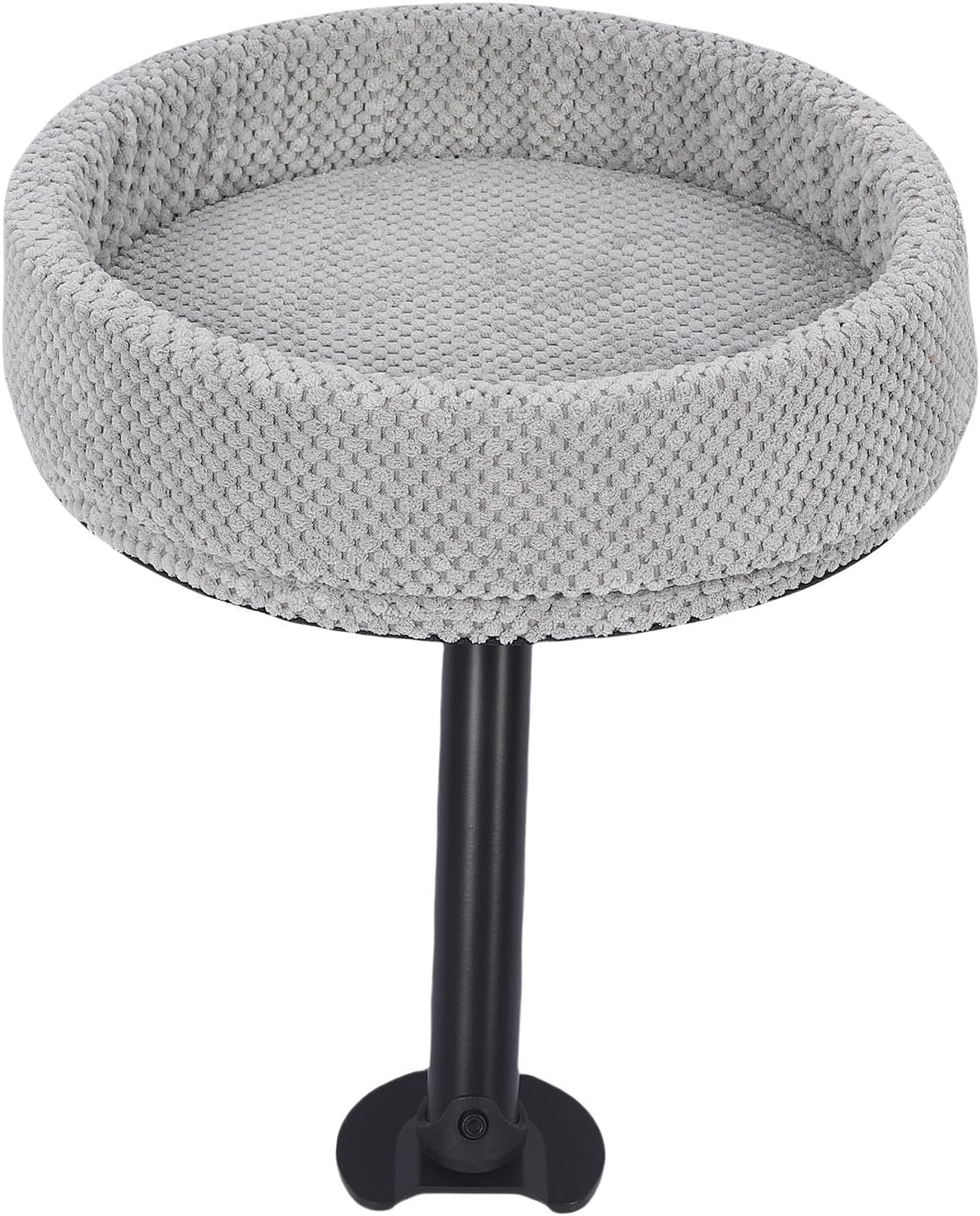 Cat Desk Perch, Comfortable Desktop Attachment, Suspended Lounge Area Elevated Desk,Indoor Mounted Desk Bed for Office, Reducing Boredom and Encouraging Play for a Happier Pet image number 3