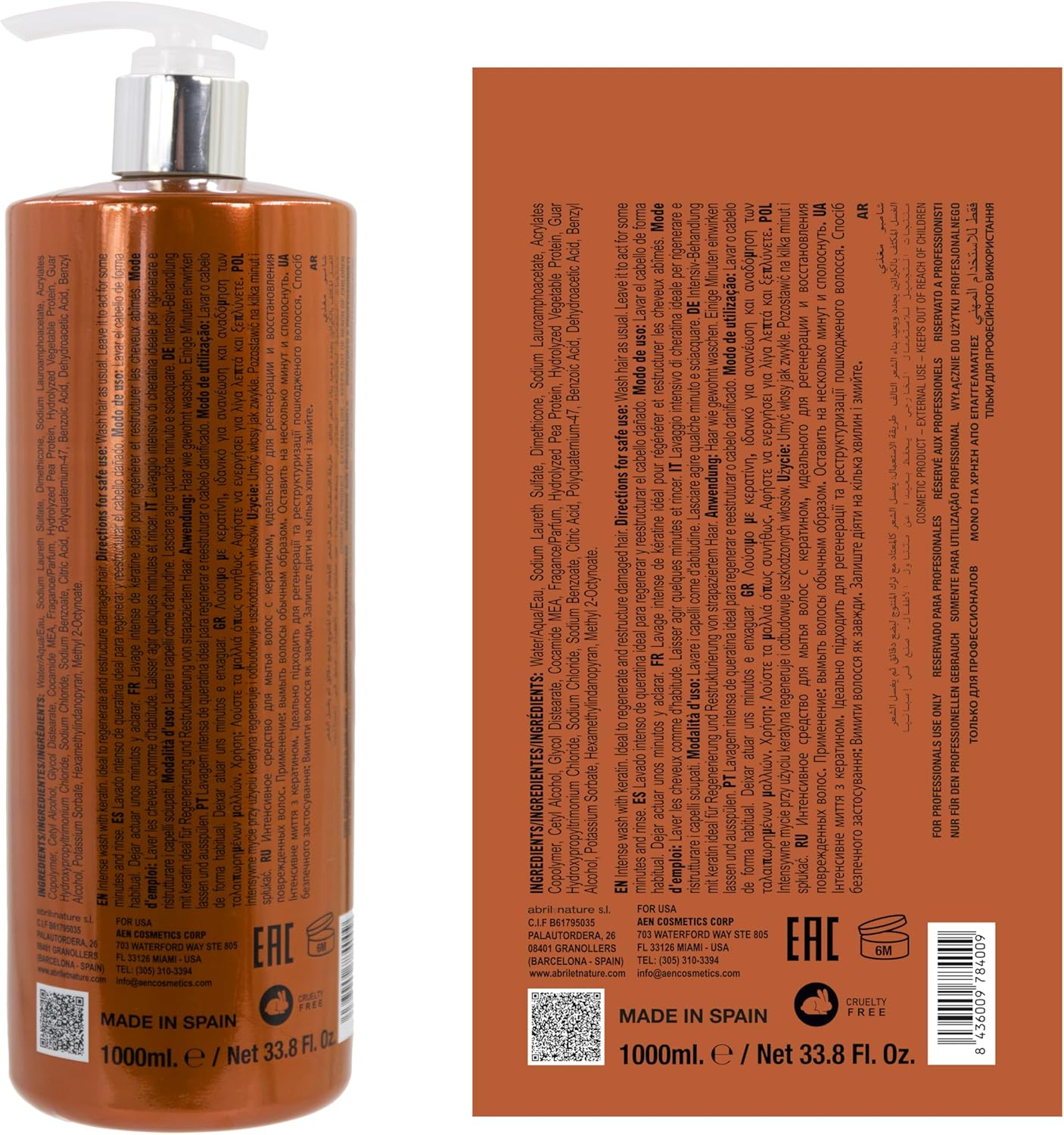 Champu KERATINA 1000 Ml image number 1