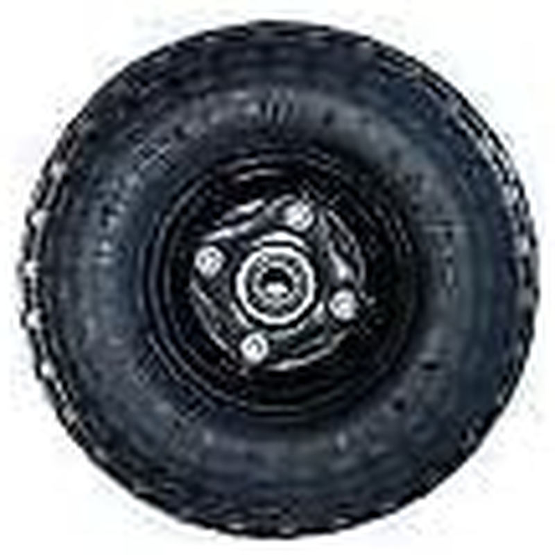 D2U Trolley Wheel Hand Truck Cart Wheelbarrow Pneumatic Rubber Steel Wheels 13" (325Mmx90X16) image number 4