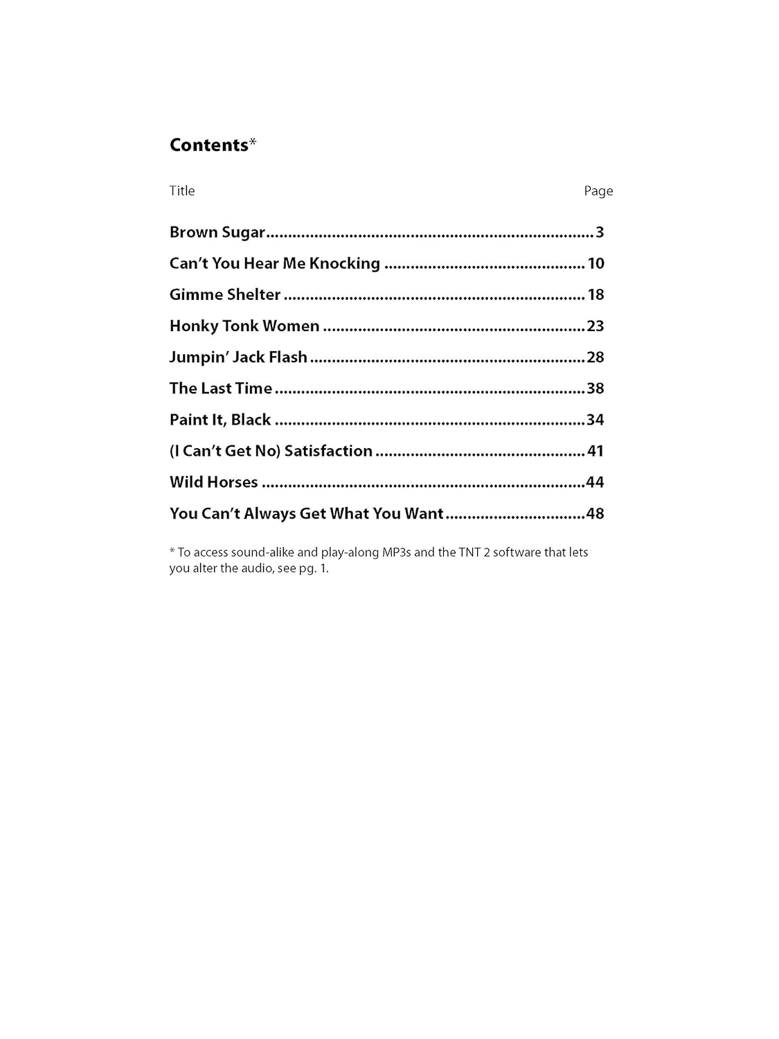 Ultimate Easy Guitar Play-Along -- the Rolling Stones: 10 Songs from ""The World'S Greatest Rock and Roll Band"" (Easy Guitar TAB) (Book & DVD) image number 1