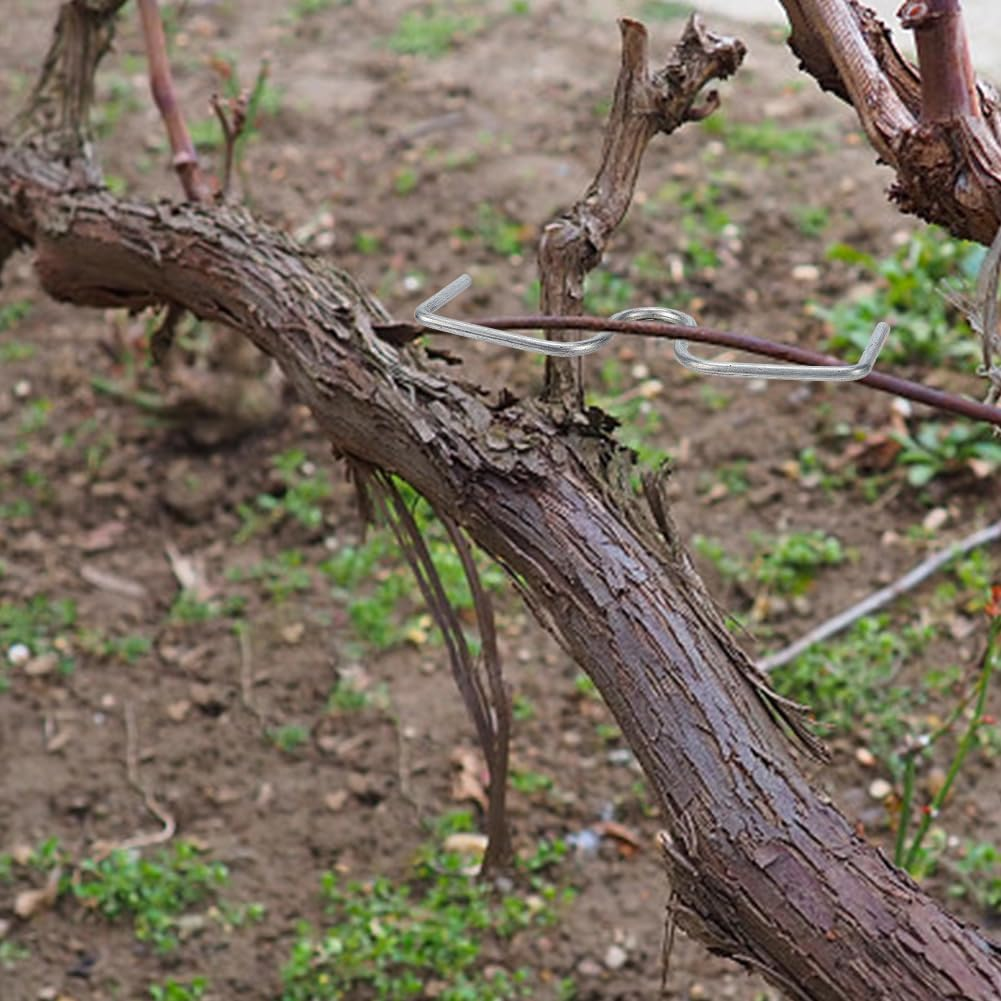 WEBEEDY 20 PCS Tree Branch Puller Tying Machine M-Shaped Tree Branch Spreader Branch Bending Tool for Shaping Fruit Tree Branches image number 6