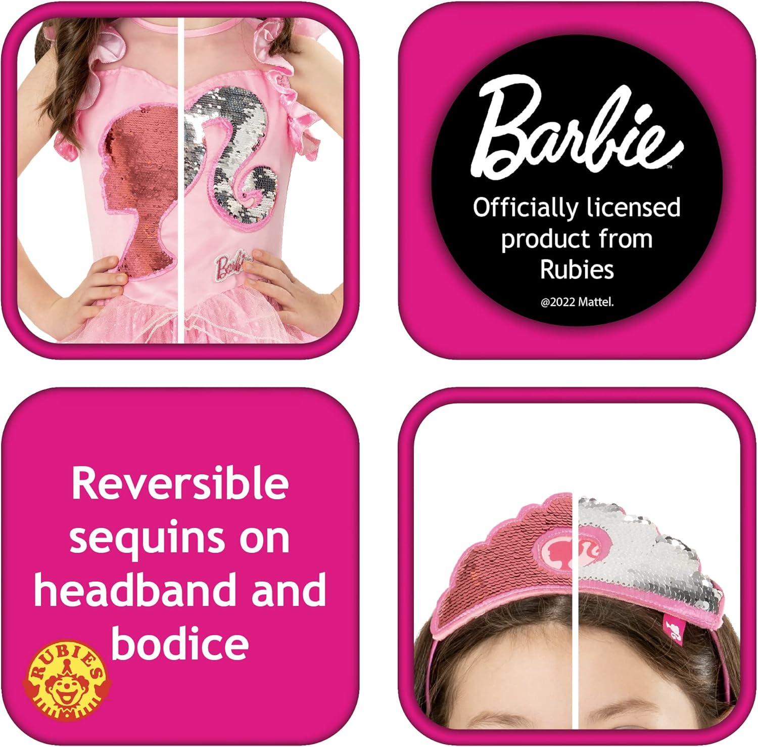 Rubie'S Kids Barbie Princess Costume image number 1