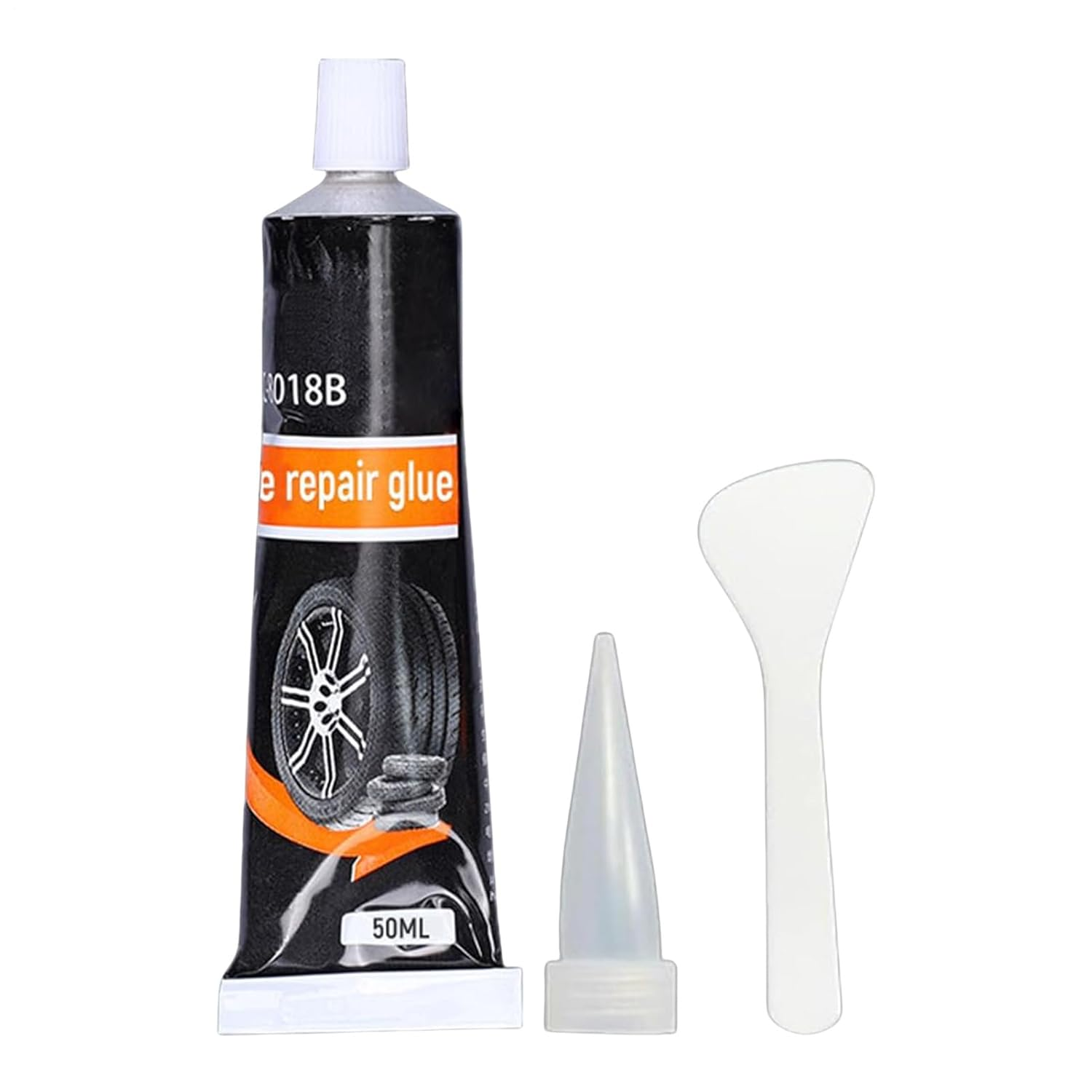 Waterproof & High Temperature Resistant Tire Repair Glue, 50Ml Ti Re Sidewall Re Pair Kit Rubber Cement Tyre Restore, Tyre Gum Restor Motorcycle, Tyre Puncture Maintain for Car, Truck, Tractor, Mower image number 6