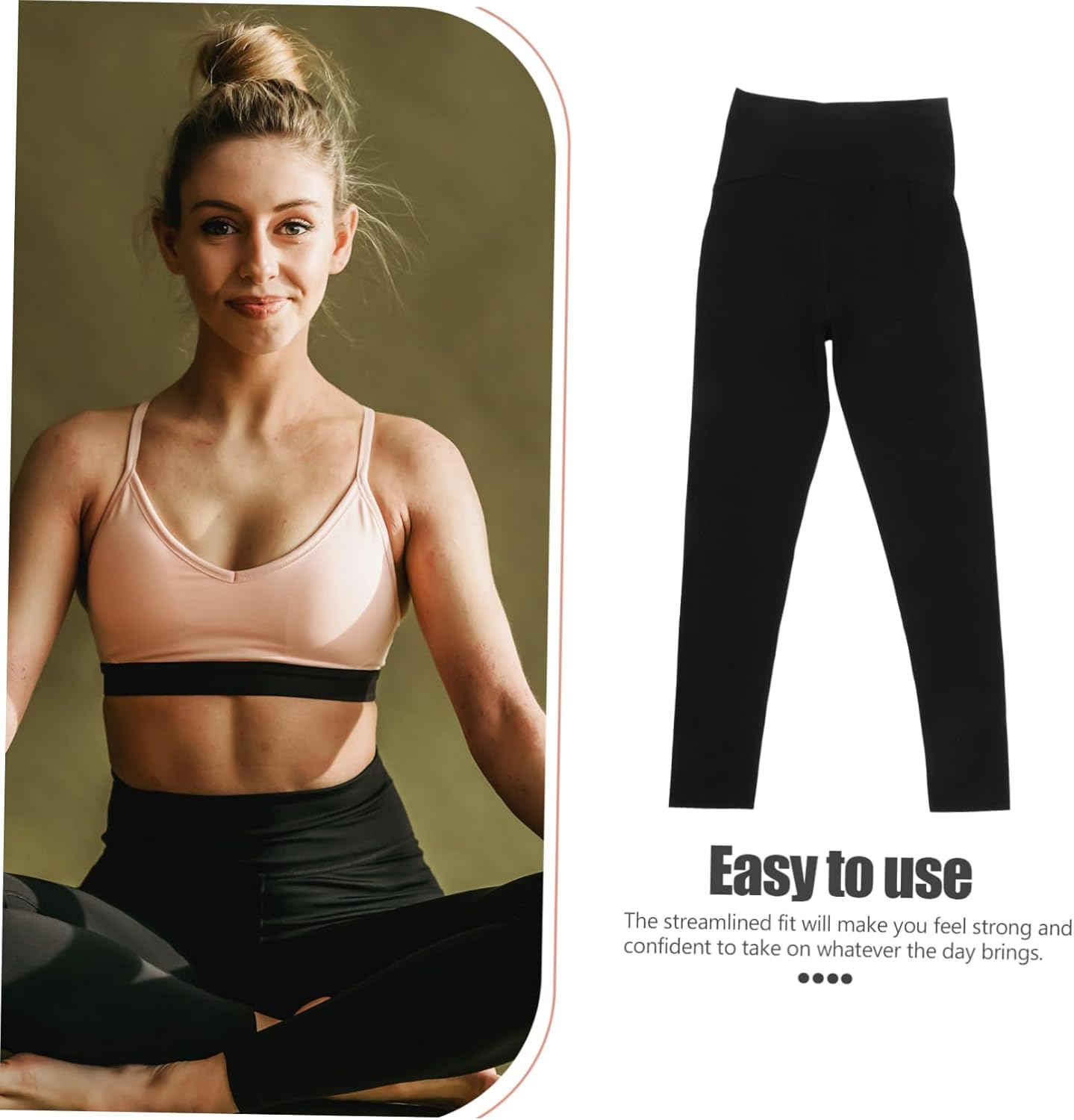 BESPORTBLE Maternity Leggings over the Belly Comfortable Pregnancy Pants for Activewear Fit for Daily Activities Yoga Workouts XL image number 6