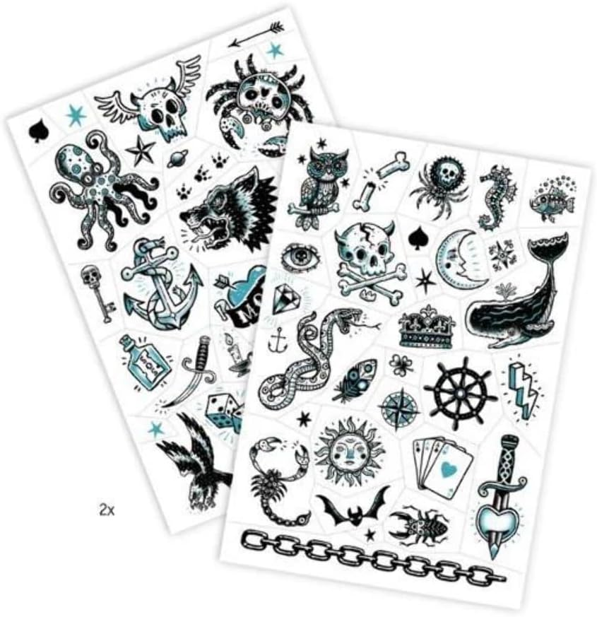 Djeco DJ09598 Dino Club Tattoos image number 4