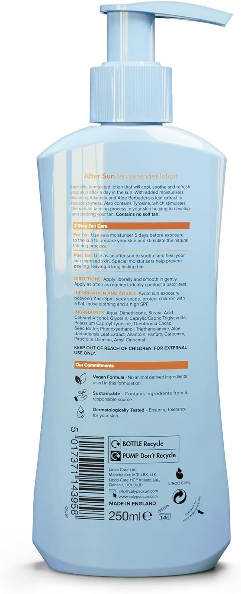 Calypso after Sun and Tan Extend