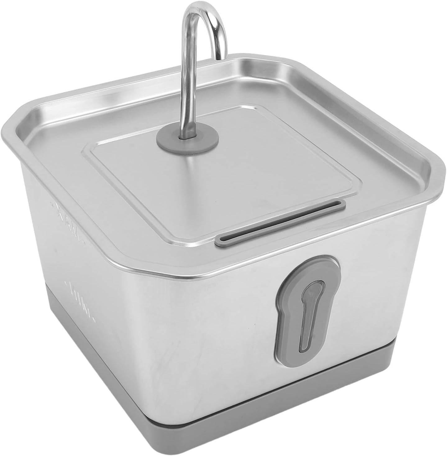 Smart Cat Water Fountain - 3.5L Stainless Steel Dog Water Fountain Cat, Quiet Automatic Water Feeder with Activated Carbon Filtered for Pet Fountain