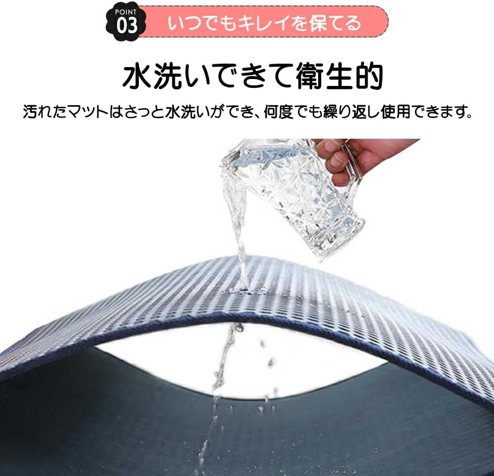 Best Answer Cat Sand Mat Sand Removal Mat Petite Black 11.8 X 17.7 Inches (30 X 45 Cm) Toilet Mat for Cats Folding Dog Cat Sand Mat Shatterproof Cat Toilet Supplies Pet Double Layer Anti-Slip Mat Easy - Black image number 4