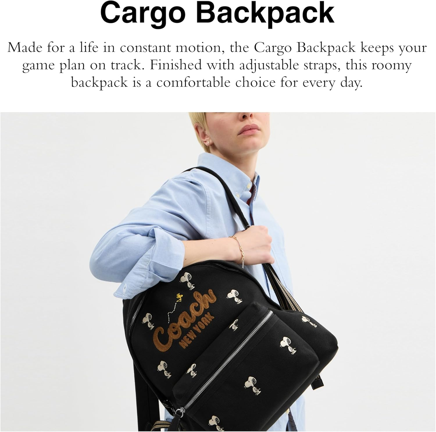 Coach Women'S Cargo Backpack image number 5