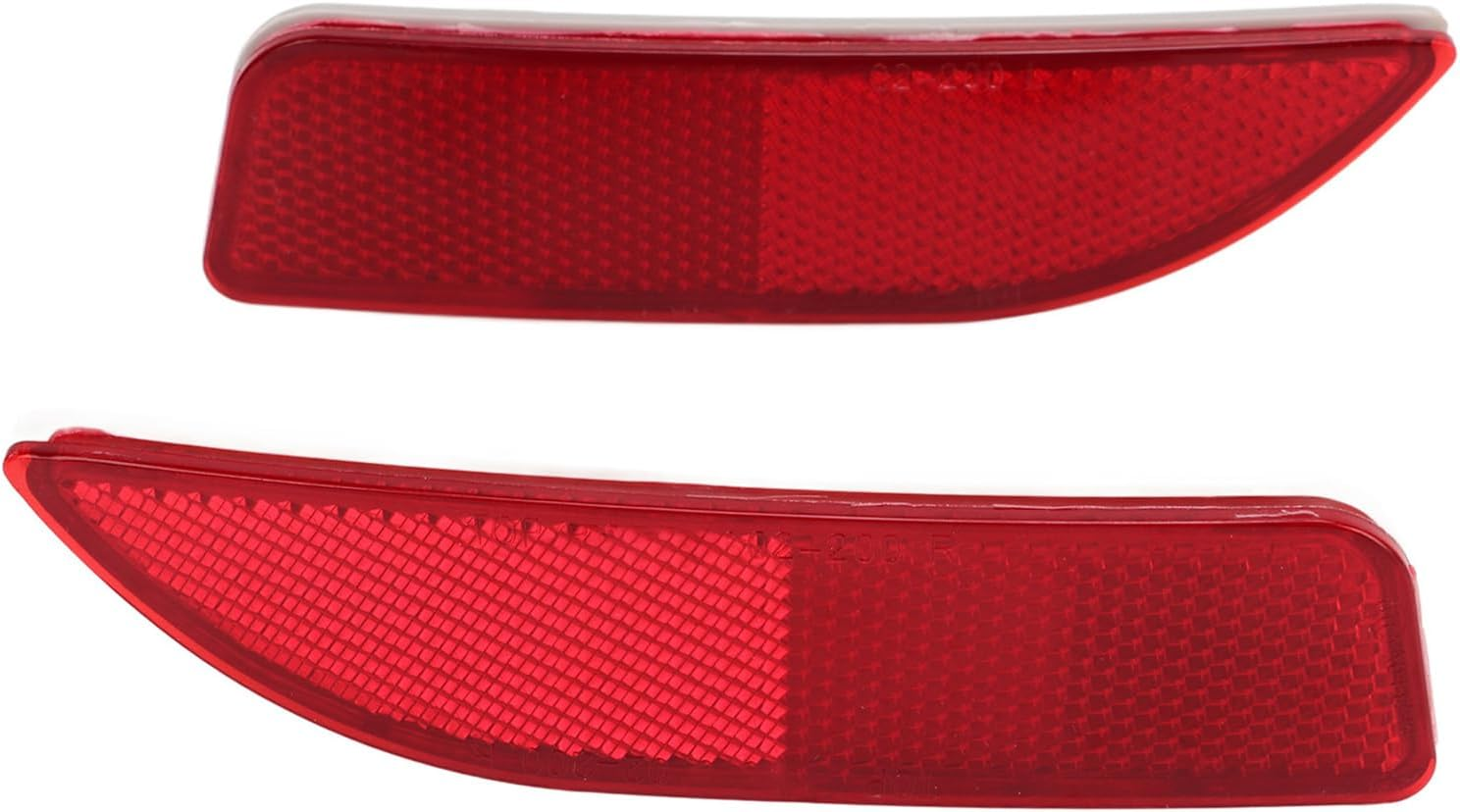 2Pc Rear Bumper Lamp Reflector Light for 2011-2013 | Plug-And-Play Installation with High Durability and Weather