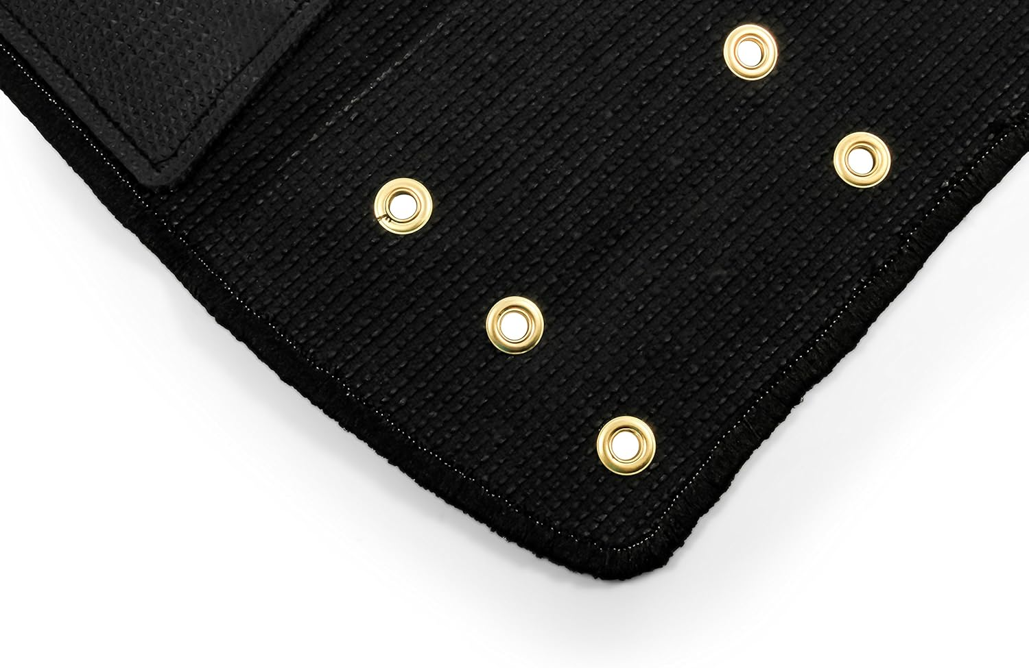 Camco 42947 RV Step Rug ( Premium Radius Wrap around Step Rug, Turf Material (22" Wide) - Black) - Black image number 3