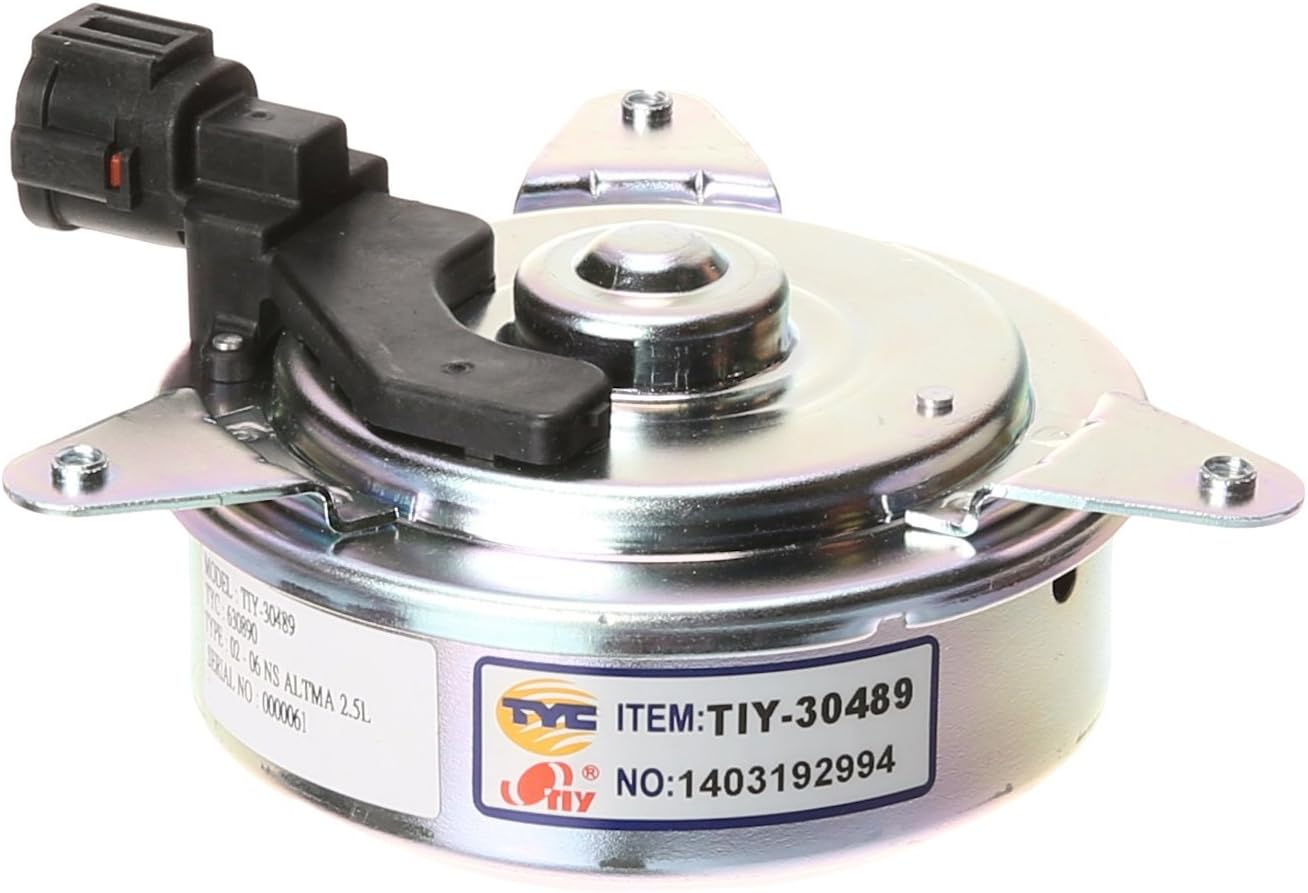 TYC 630890 Nissan Altima Replacement Radiator/Condenser Cooling Fan Motor