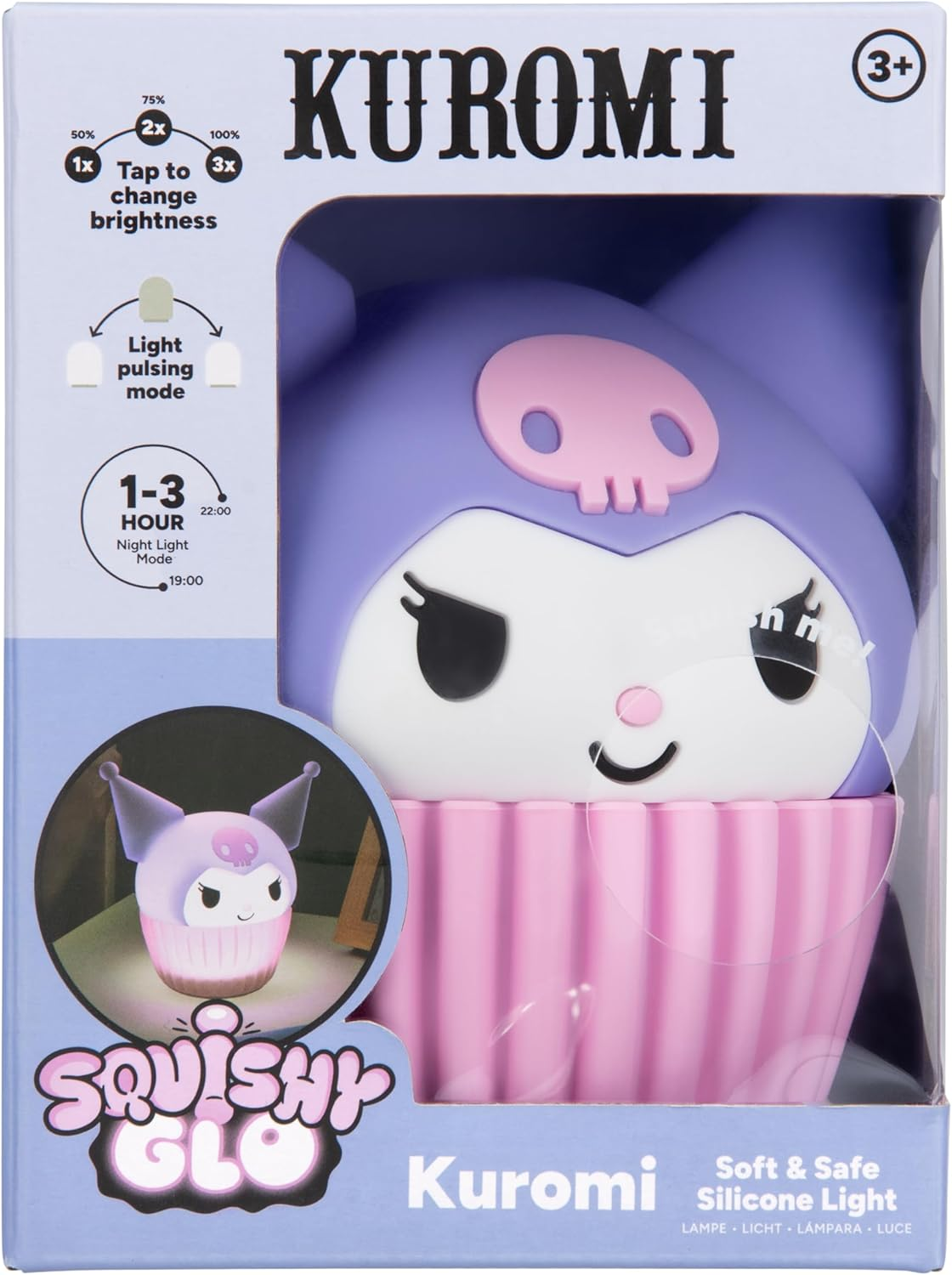 Kuromi Squishyglo Silicone Light image number 2