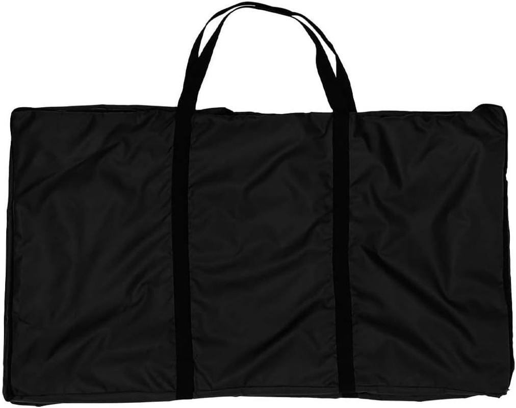 THJOPOKEEL Hay Bale Storage Bag, Extra Large Tote Hay Bale Carry Bag, Foldable Portable Horse and Livestock Hay Bags with Zipper Waterproof, Black image number 4