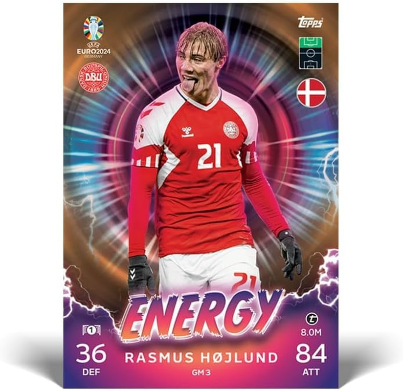 Topps Official Euro 2024 Match Attax - Full Box - 36 Packets of EURO 2024 Match Attax (288 Cards). Ultra-Rare Cristiano Ronaldo Career Celebration to Be Found inside Lucky Boxes. - Full Box image number 2
