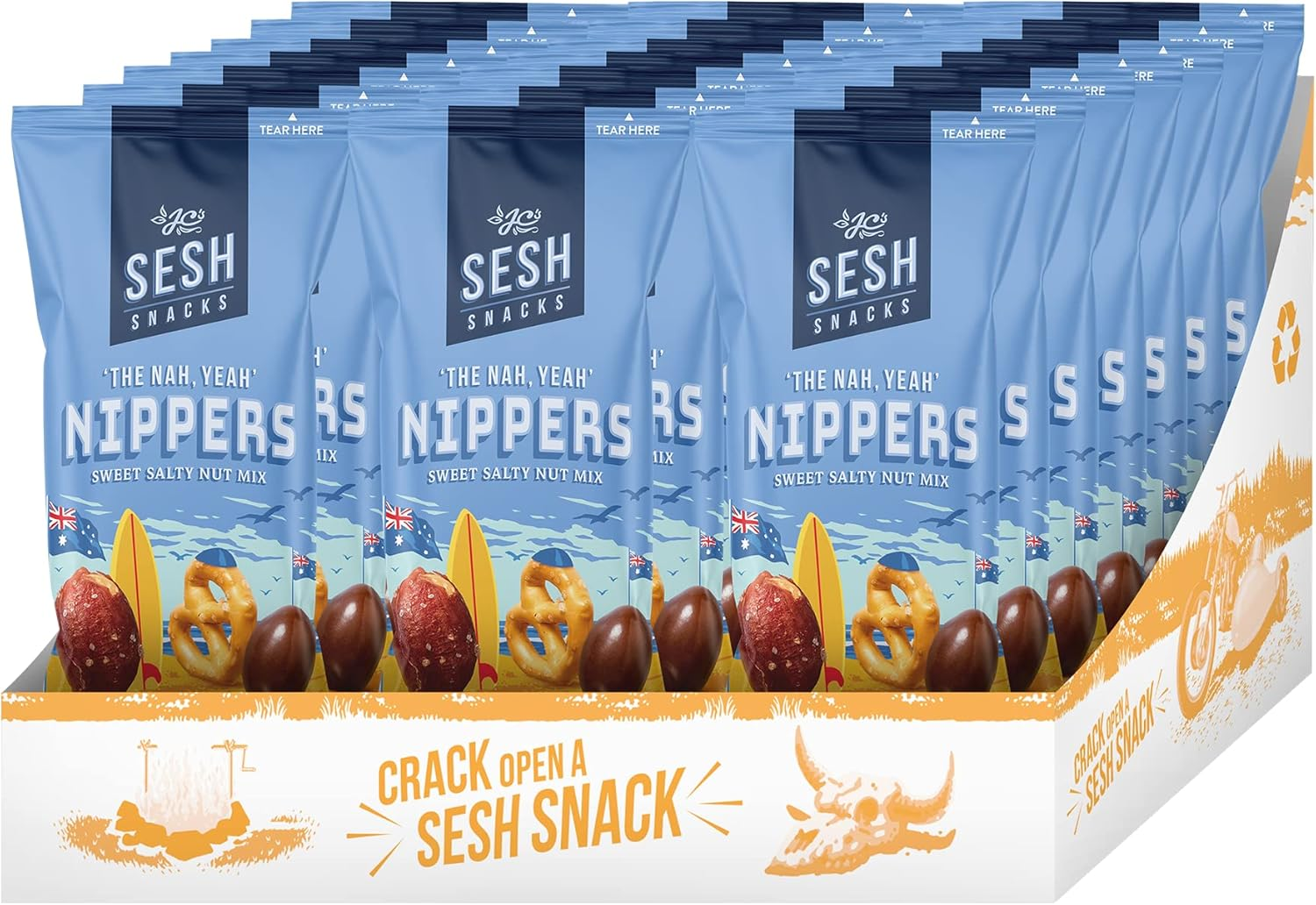 JC Sesh Snack Nippers Nut Mix Snack 21 X 35 G image number 2